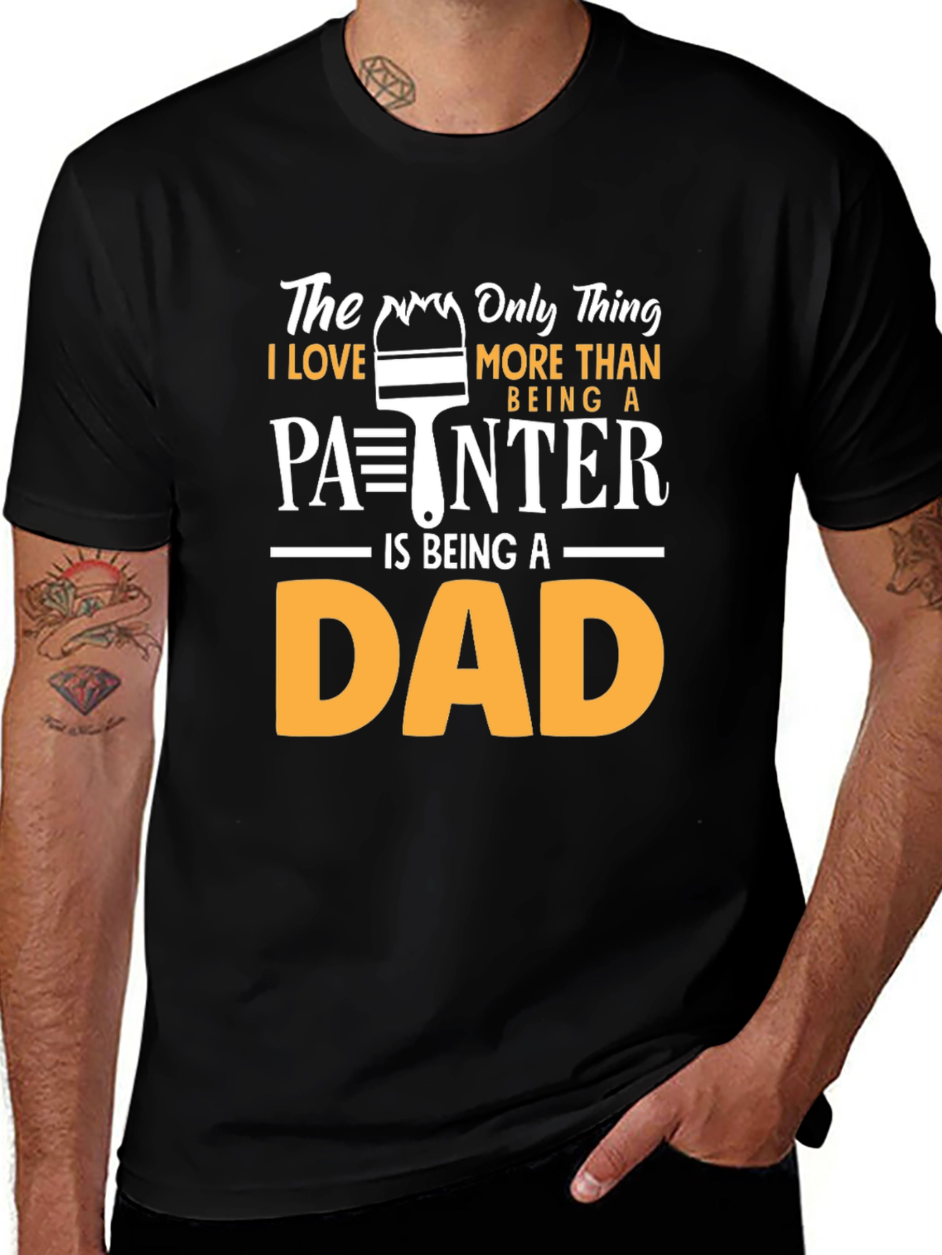 Painter Dad T-Shirt - Gift for Fathers Day