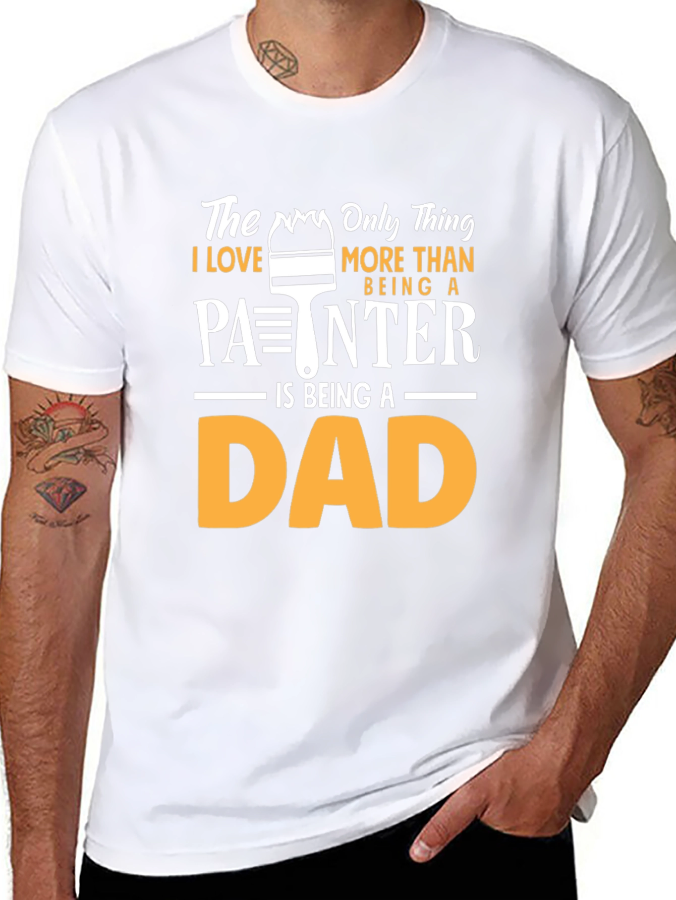 Painter Dad T-Shirt - Gift for Fathers Day