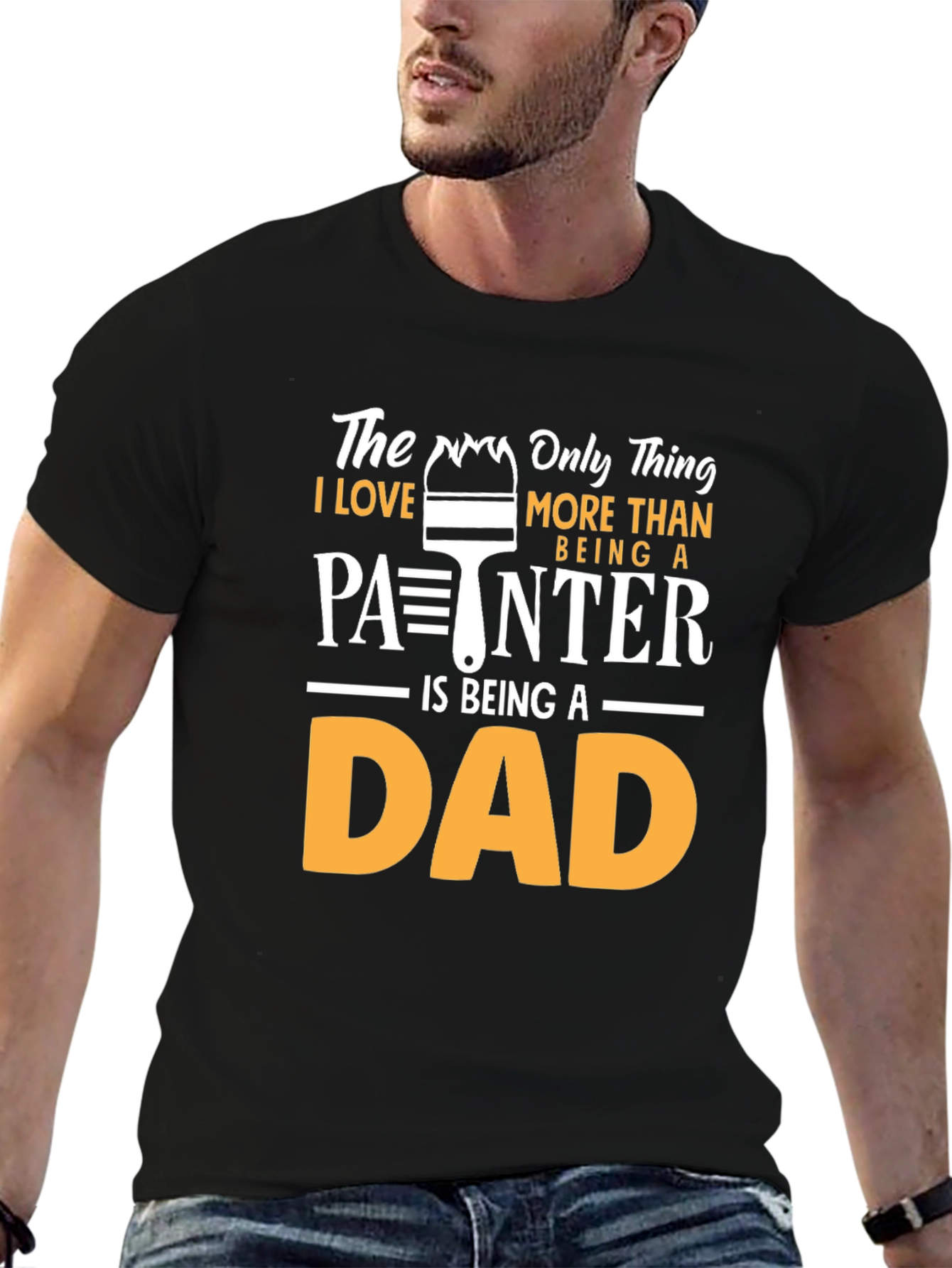 Painter Dad T-Shirt - Gift for Fathers Day