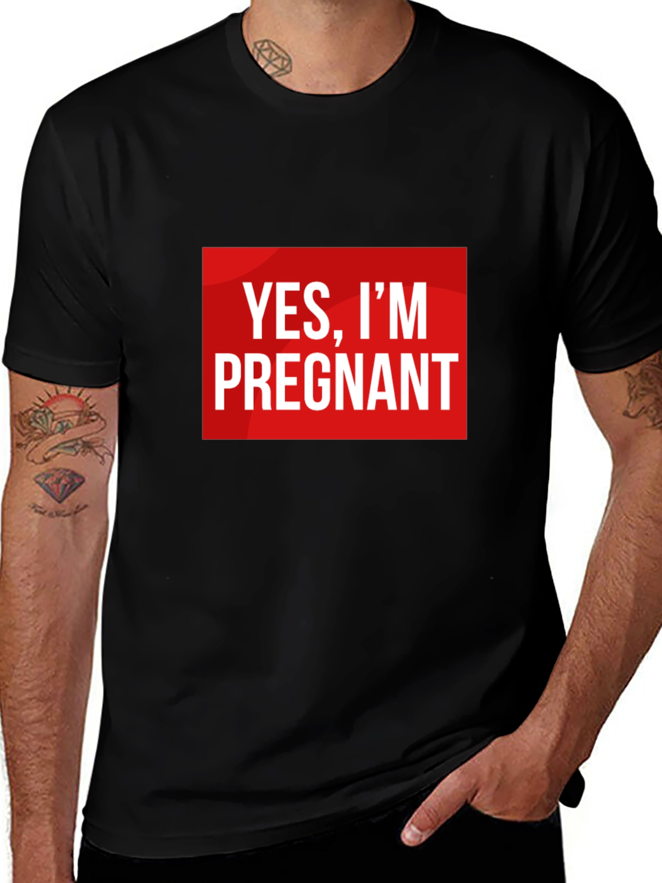Yes Im Pregnant - Funny Pregnancy T-Shirt