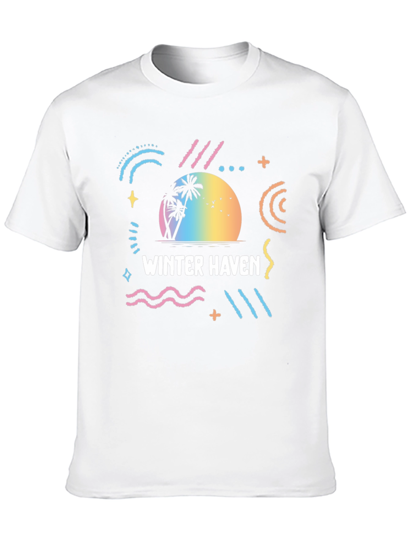 Winter Haven Retro T-Shirt Black