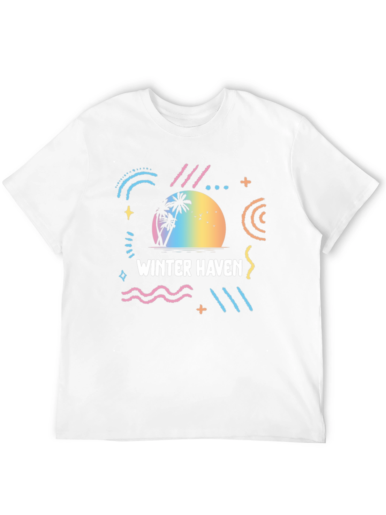 Winter Haven Retro T-Shirt Black