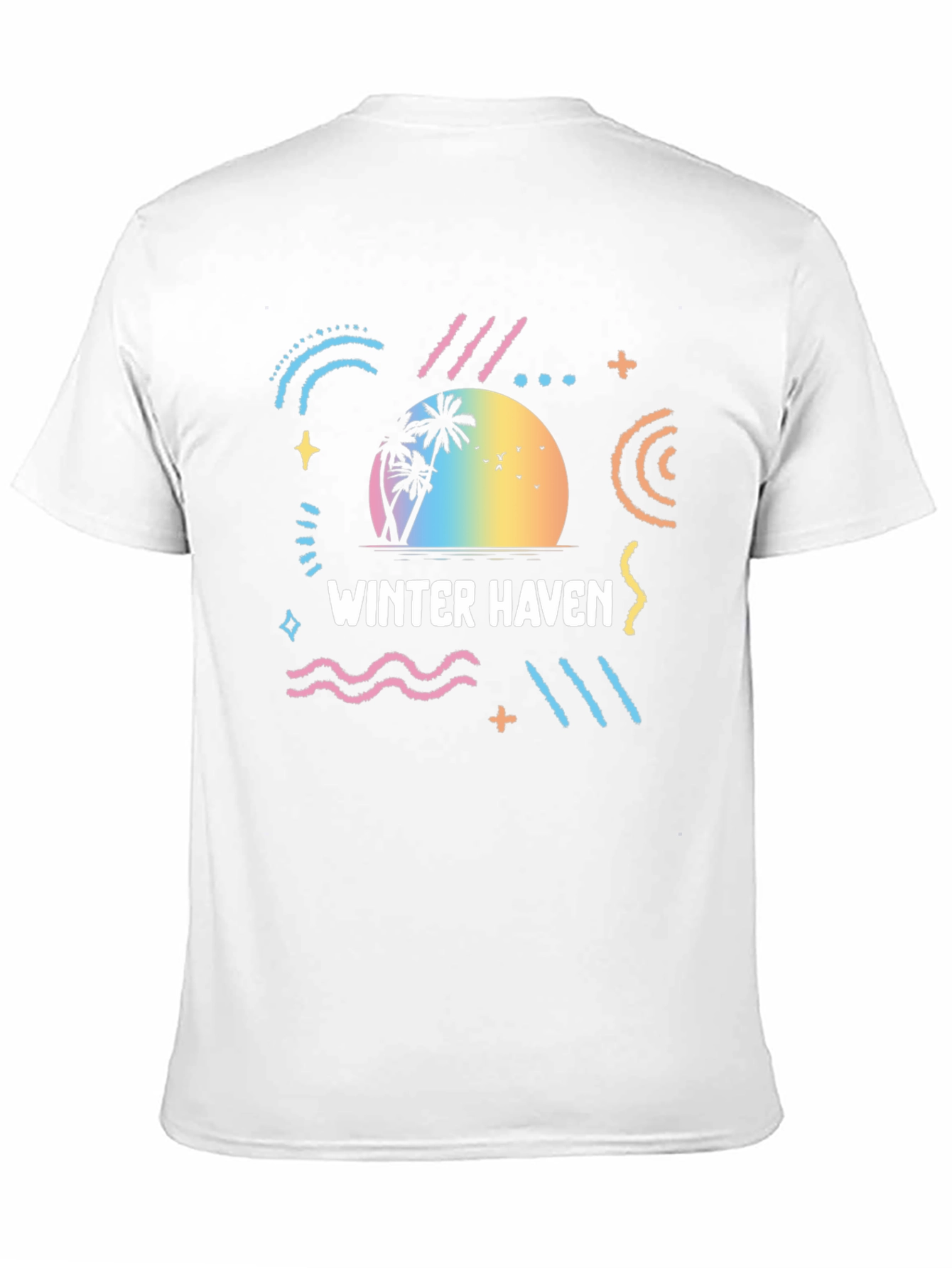 Winter Haven Retro T-Shirt Black