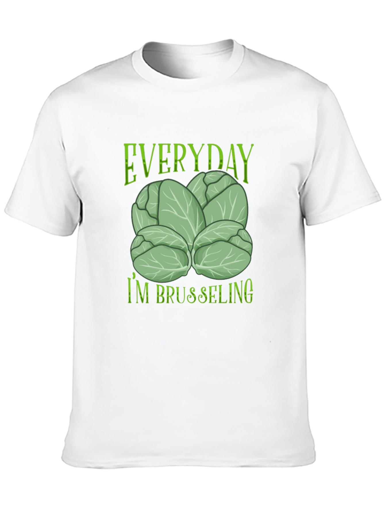 Everyday Im Brusseling Black T-Shirt