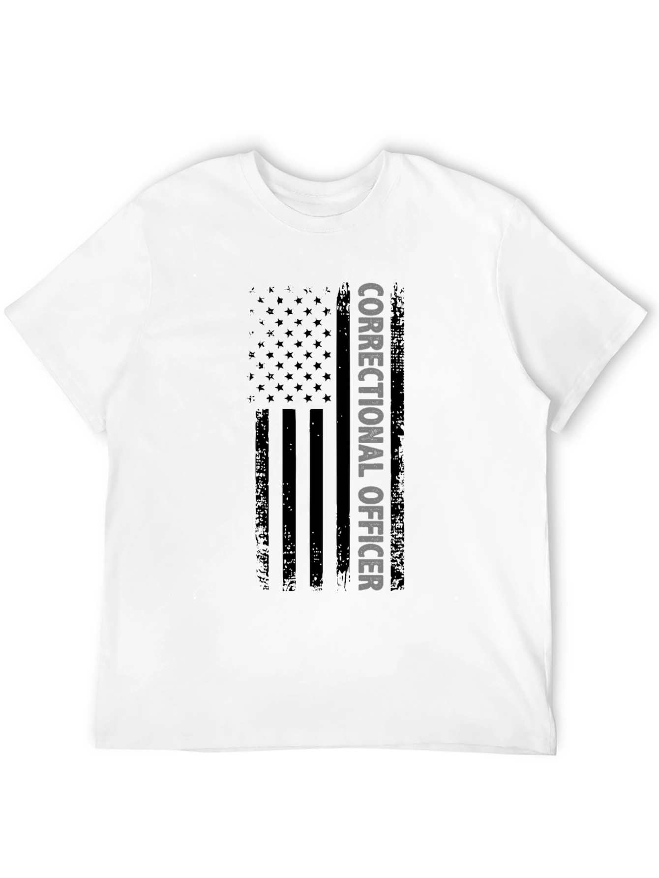 Correctional Officer Flag Graphic Tee