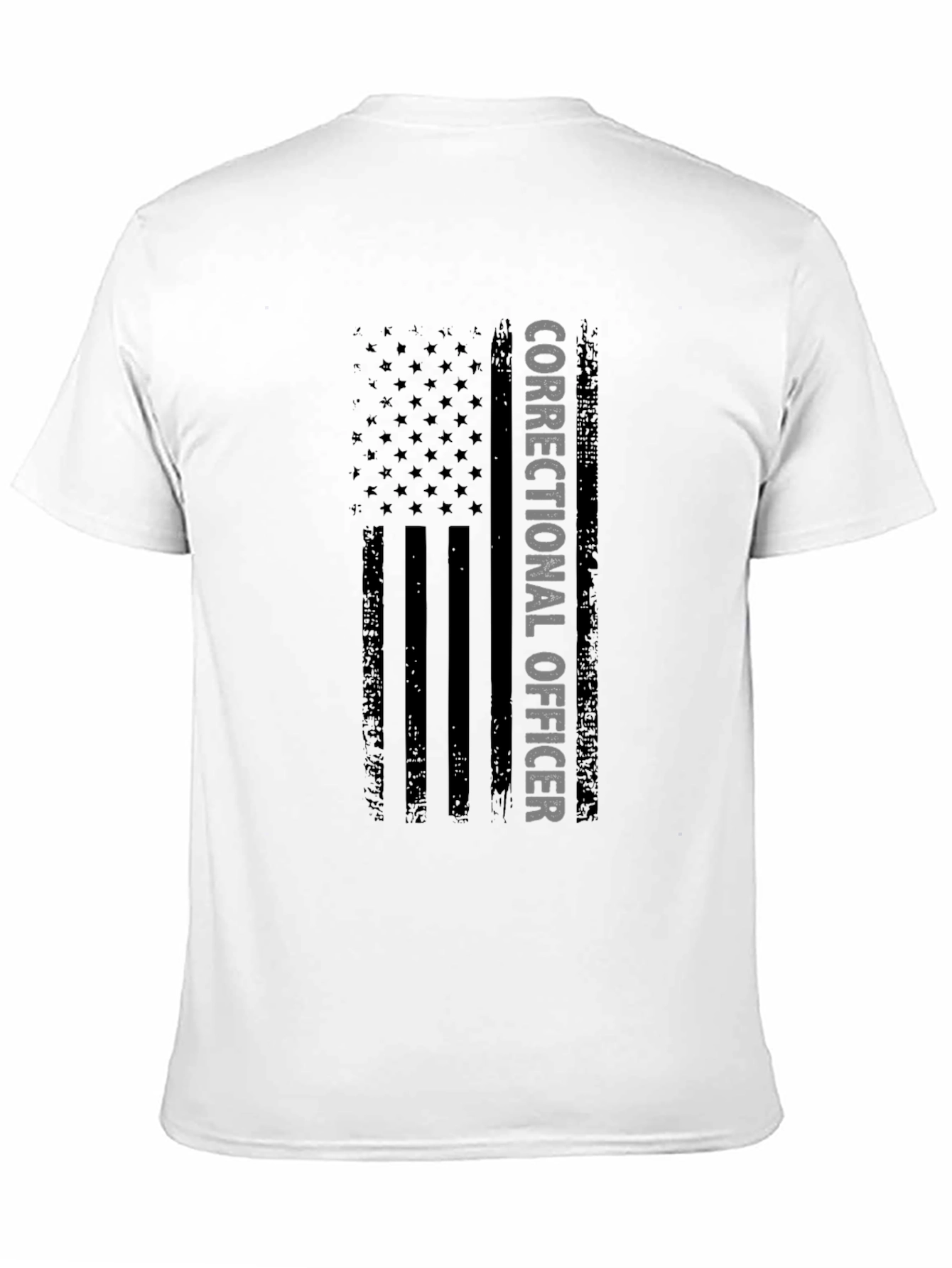 Correctional Officer Flag Graphic Tee