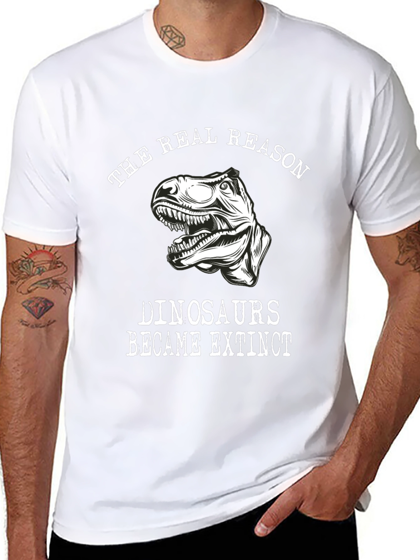 The Real Reason Dinosaurs Became Extinct T-Shirt