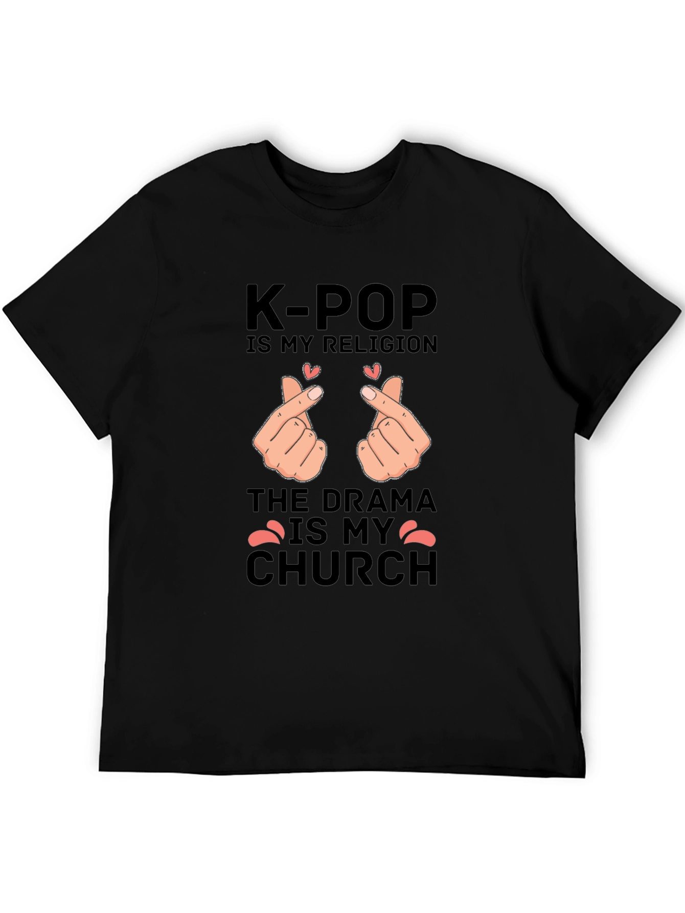 K-Pop Religion Drama Church Graphic Tee