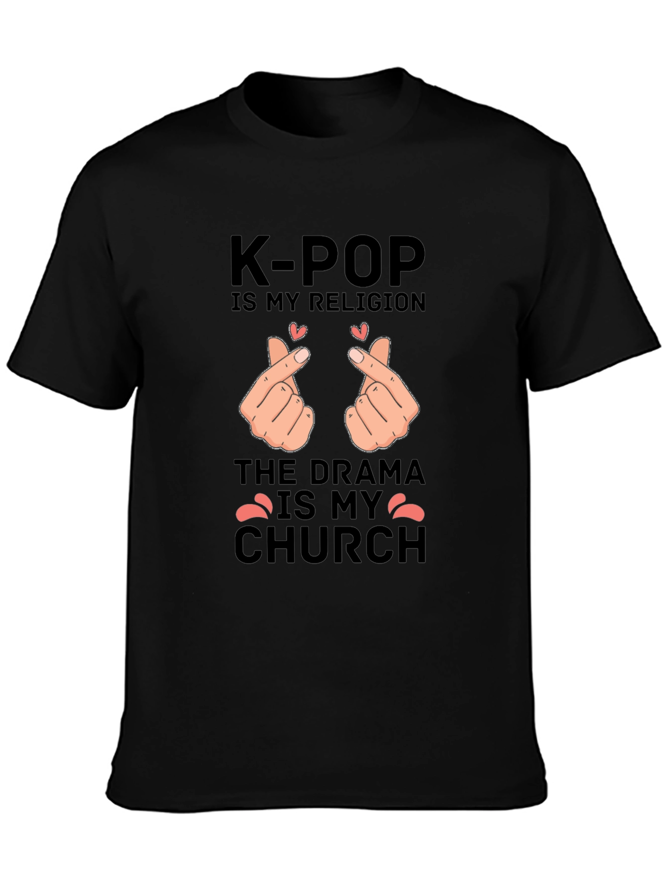 K-Pop Religion Drama Church Graphic Tee
