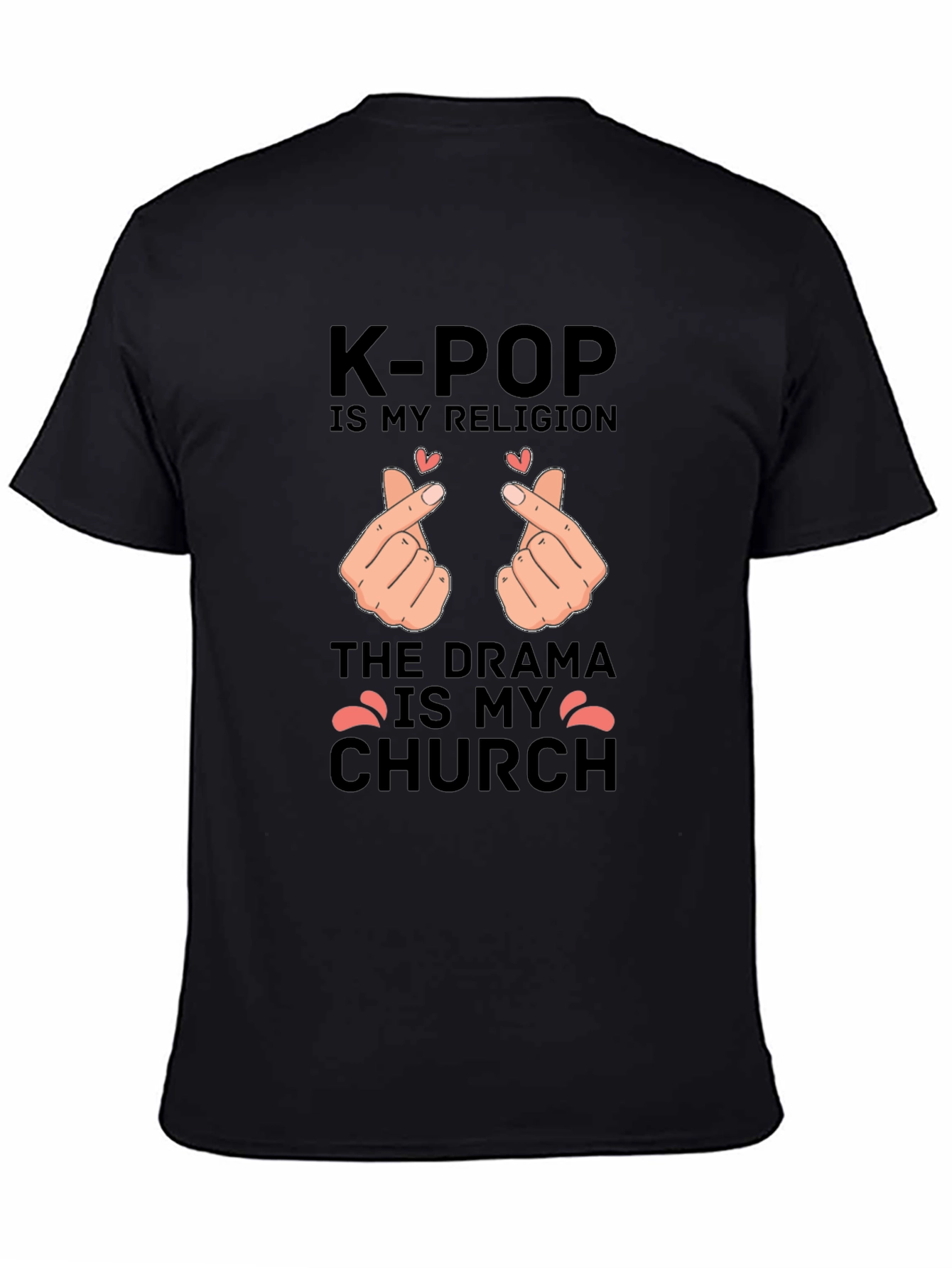 K-Pop Religion Drama Church Graphic Tee