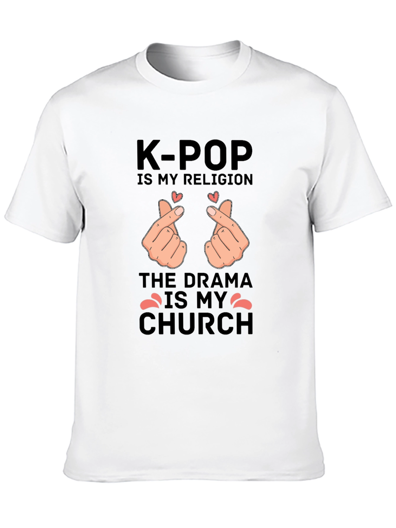 K-Pop Religion Drama Church Graphic Tee