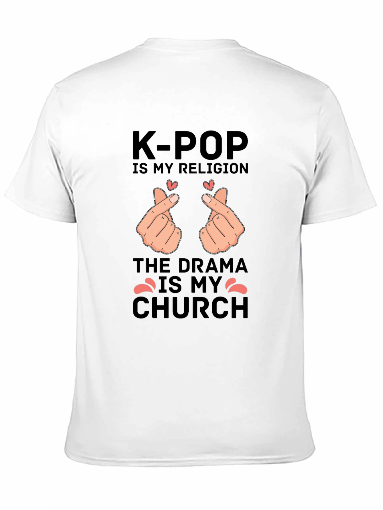K-Pop Religion Drama Church Graphic Tee