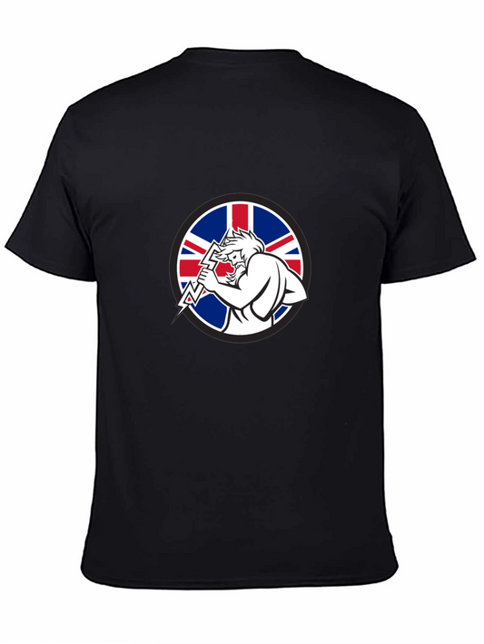 Union Jack Zeus Black T-Shirt