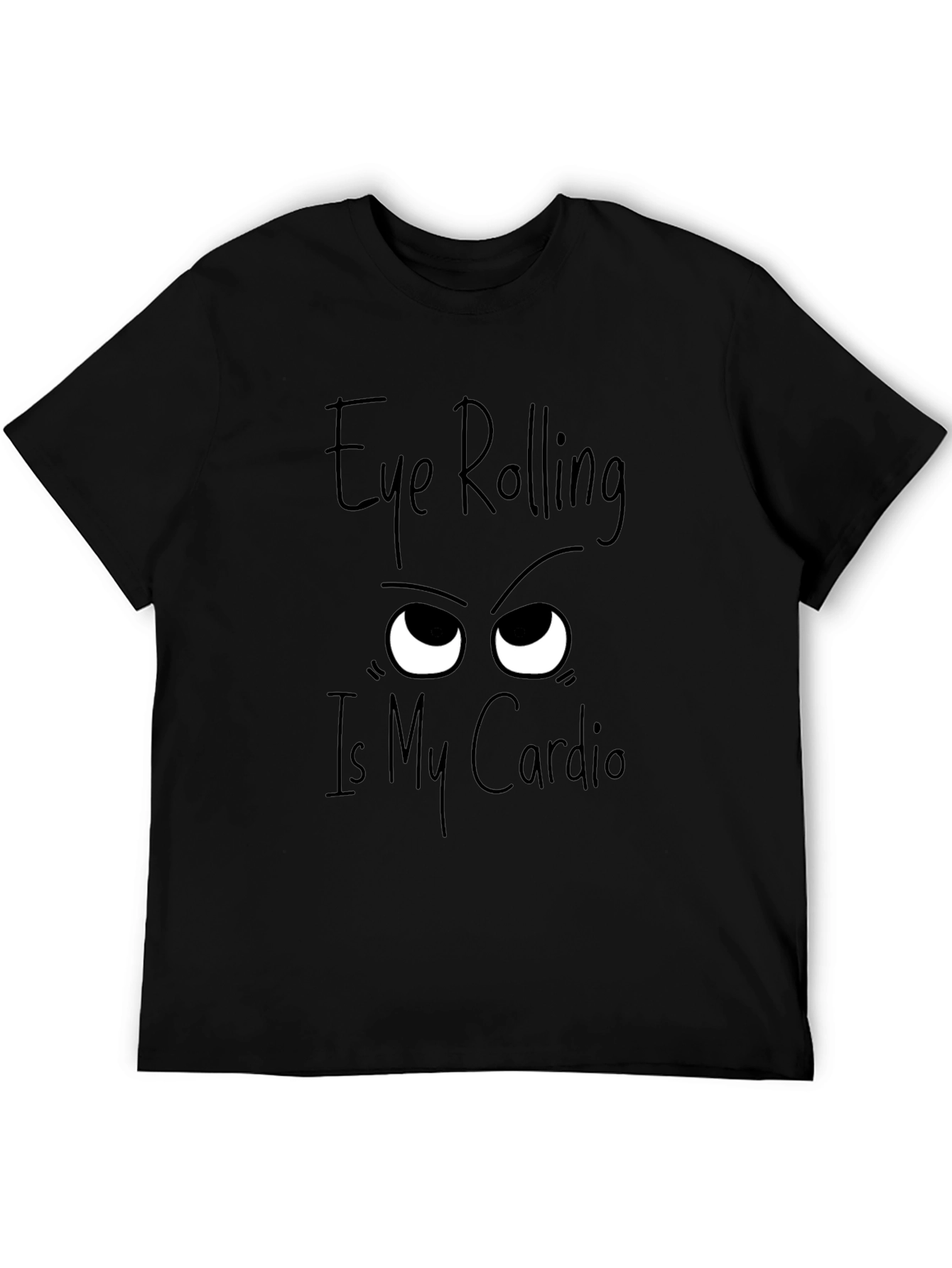 Eye Rolling Cardio Graphic Tee