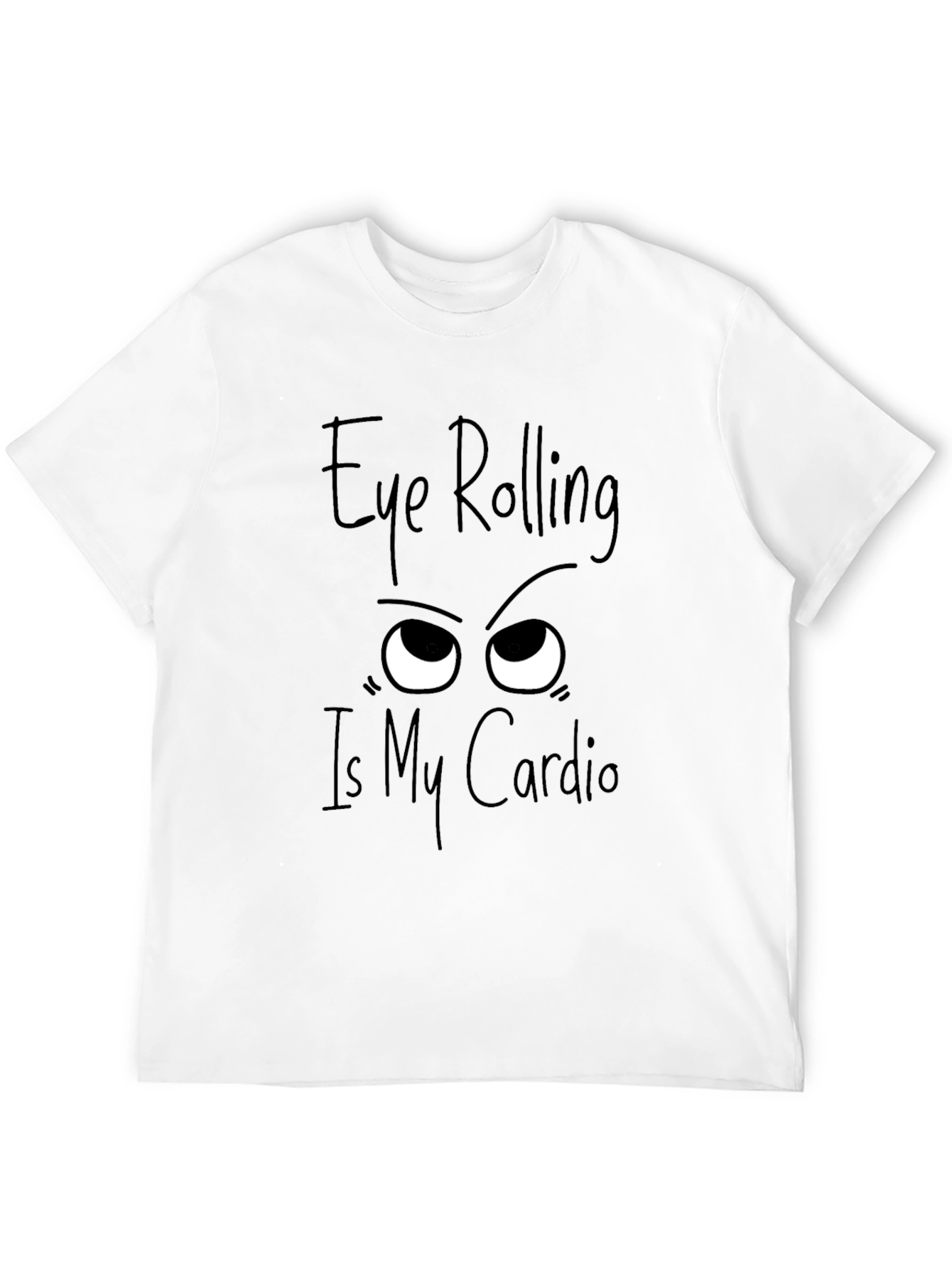 Eye Rolling Cardio Graphic Tee
