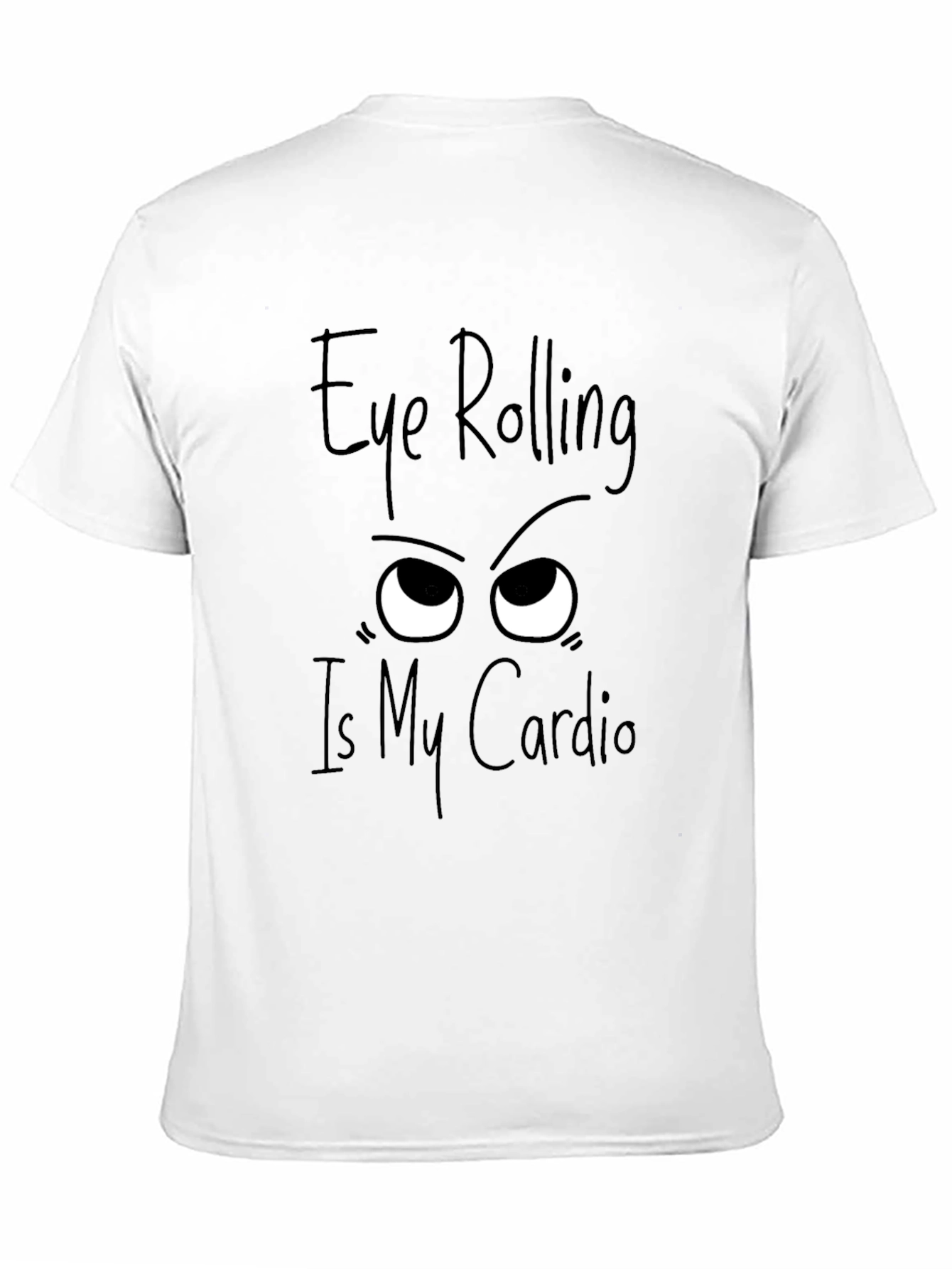 Eye Rolling Cardio Graphic Tee