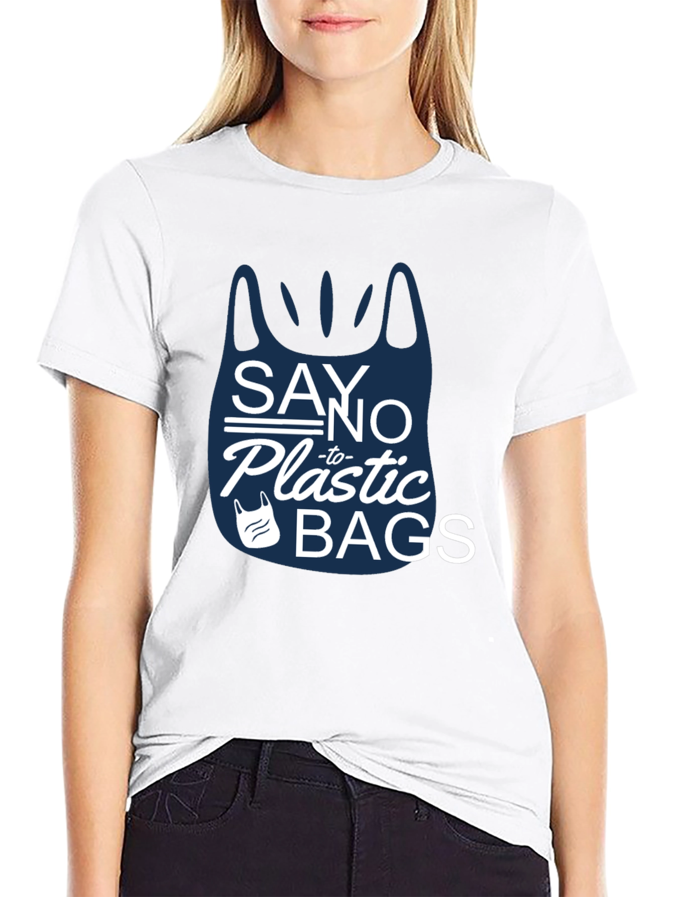 Eco-Friendly Say No to Plastic Bags T-Shirt