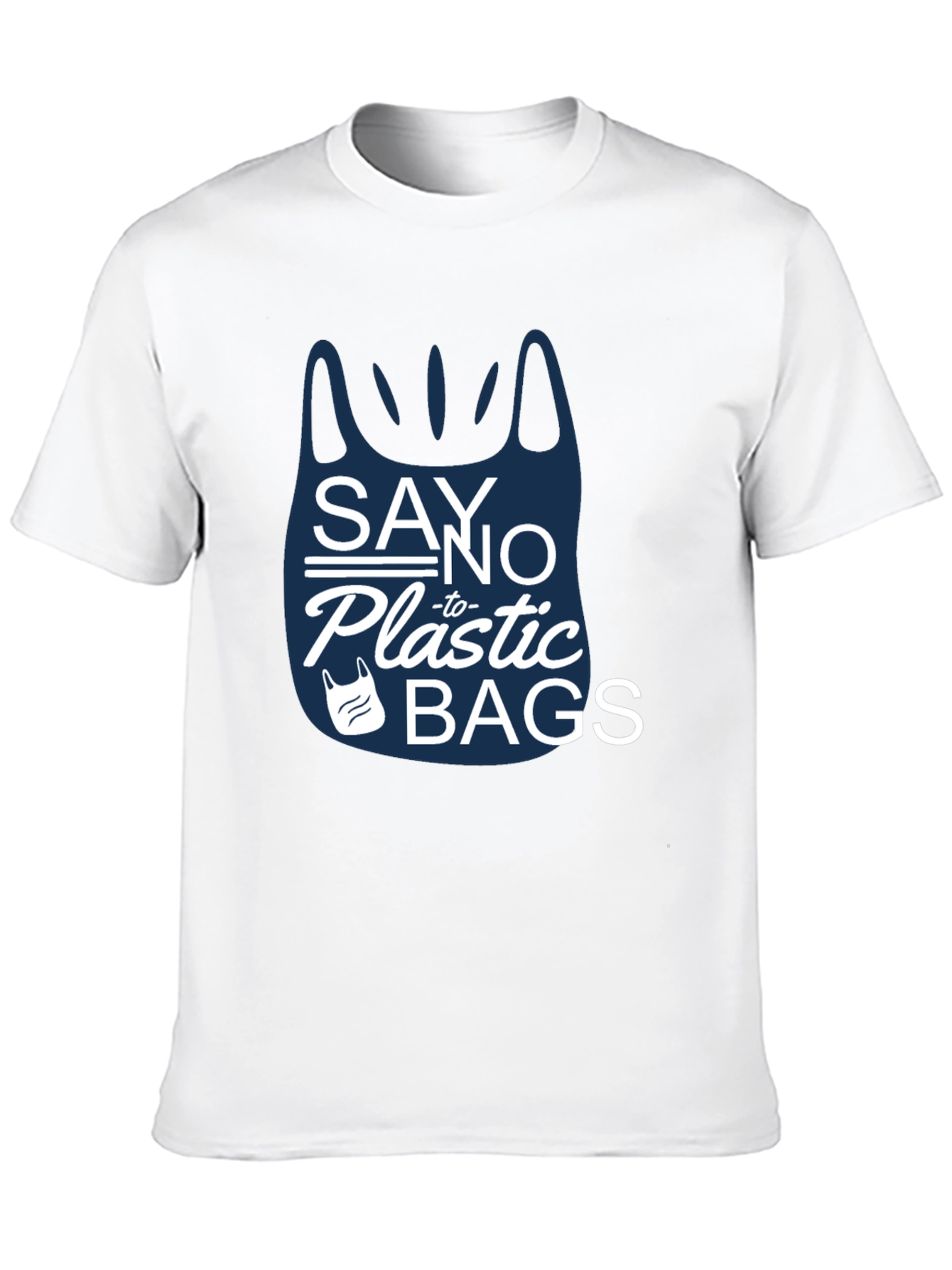 Eco-Friendly Say No to Plastic Bags T-Shirt