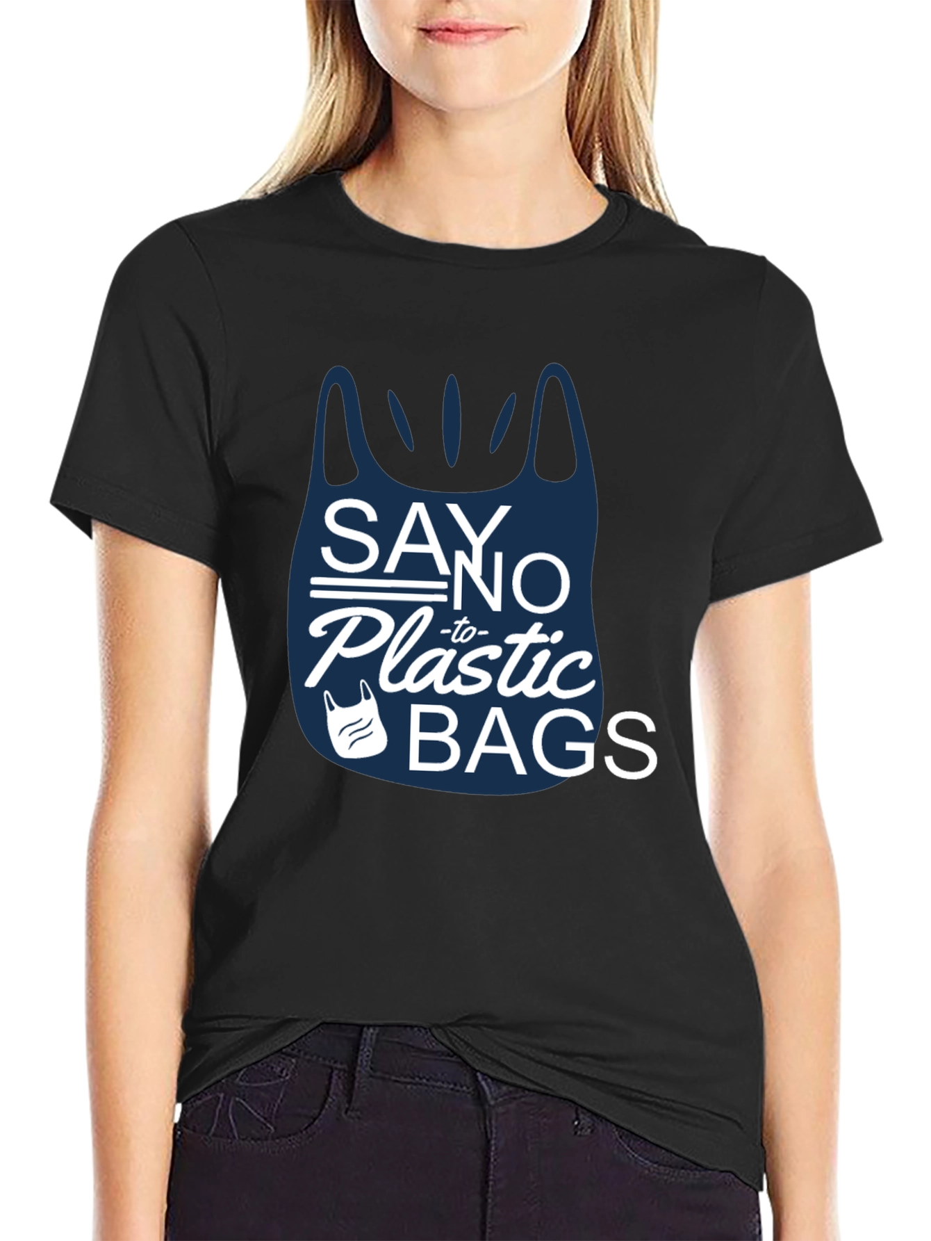 Eco-Friendly Say No to Plastic Bags T-Shirt