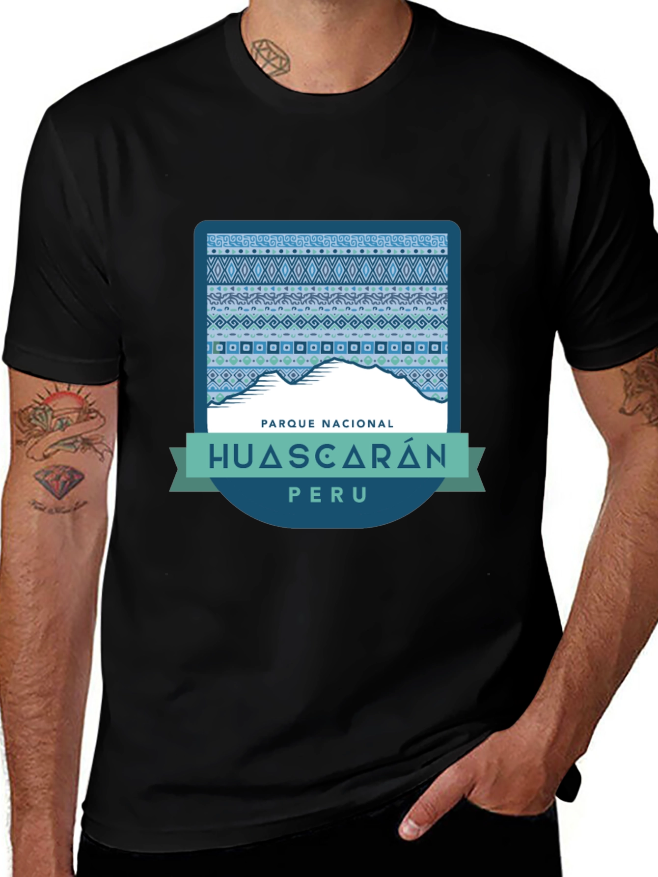 Huascaran National Park Peru Graphic T-Shirt