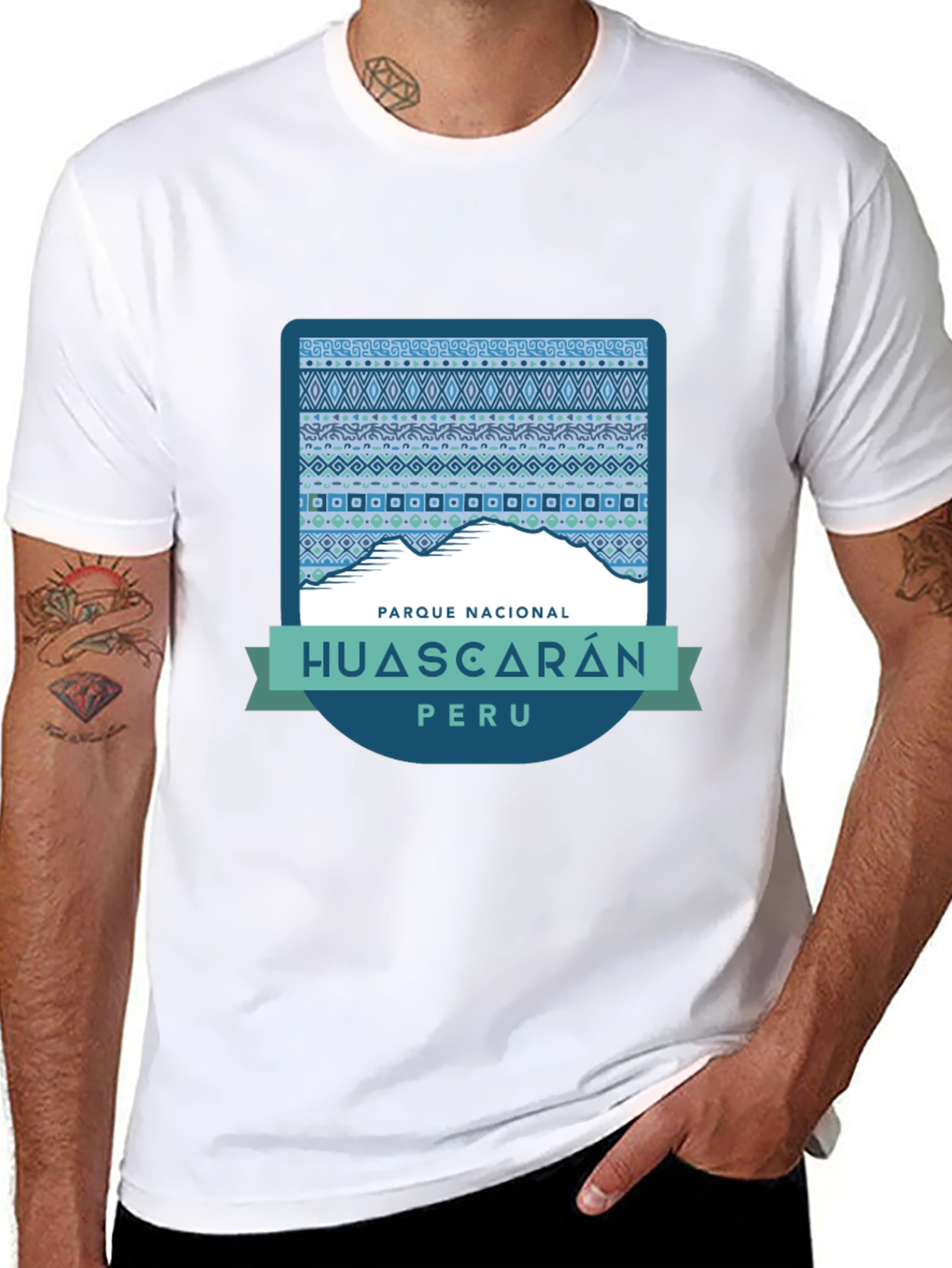 Huascaran National Park Peru Graphic T-Shirt