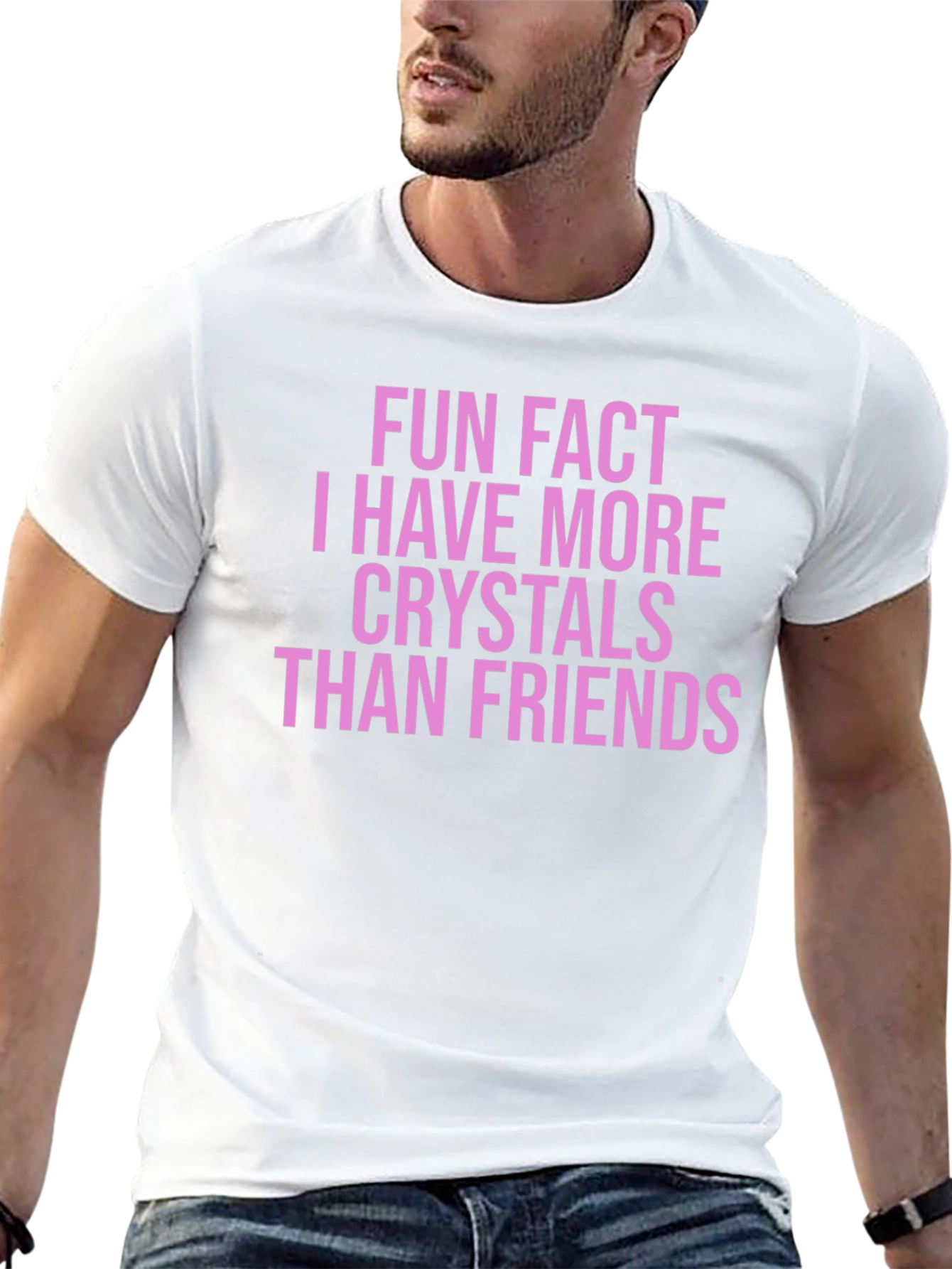 Fun Fact Crystals Graphic Tee