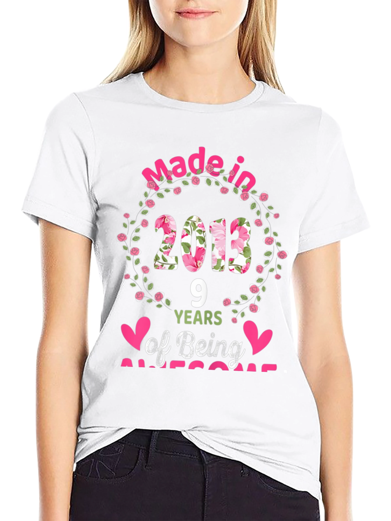 Made in 2013 T-Shirt: 9 Years of Awesome