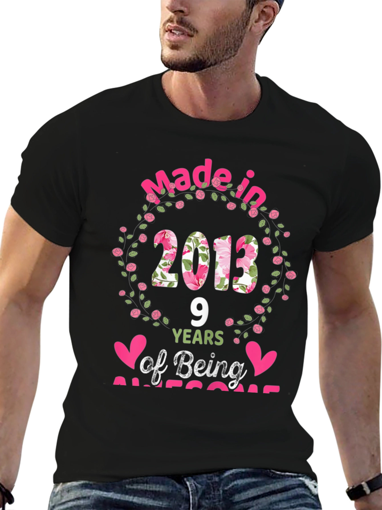 Made in 2013 T-Shirt: 9 Years of Awesome