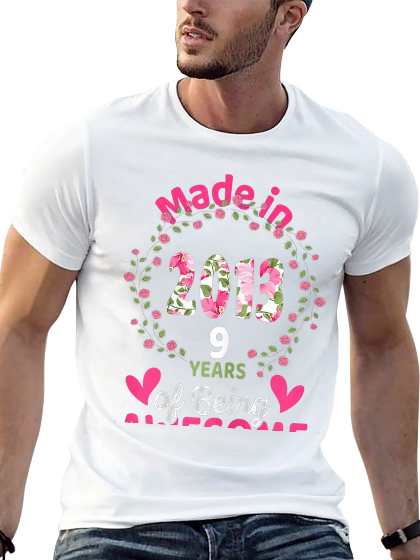 Made in 2013 T-Shirt: 9 Years of Awesome