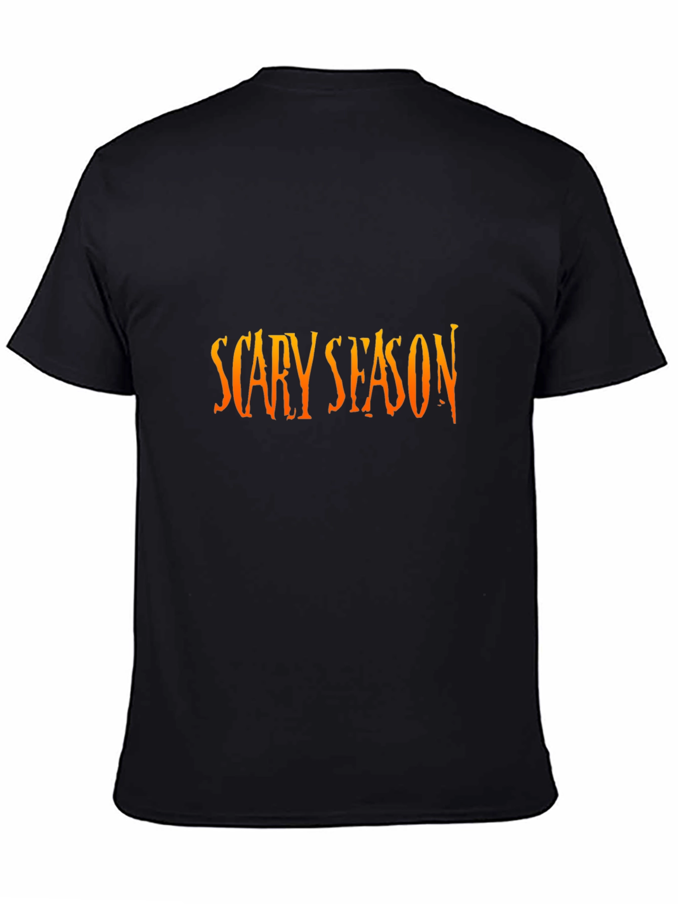 Scary Season Black Graphic Tee
