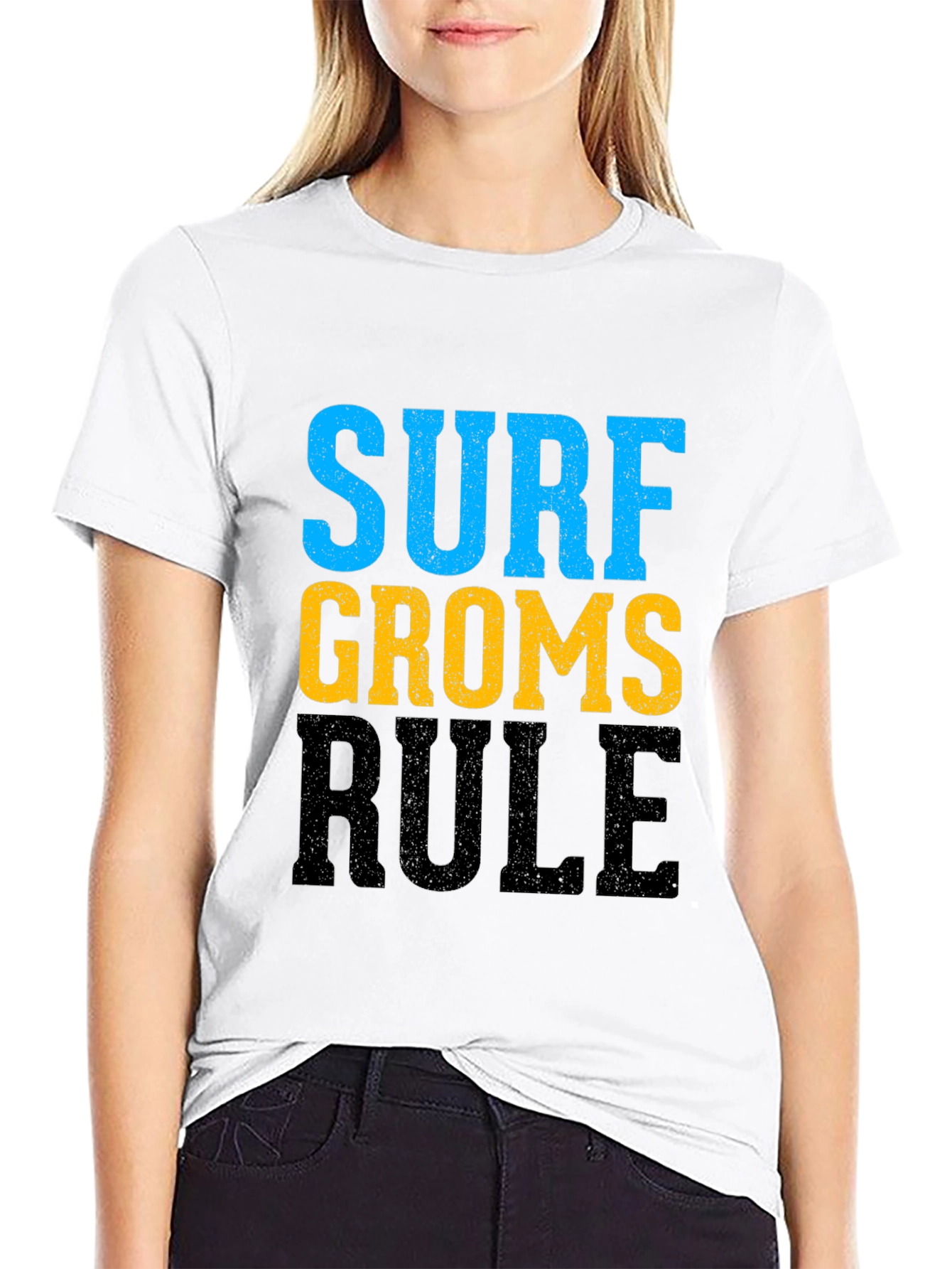 Surf Groms Rule Graphic T-Shirt