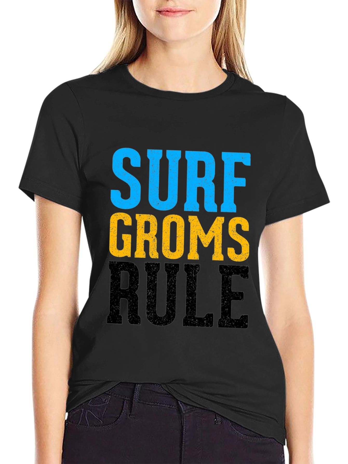 Surf Groms Rule Graphic T-Shirt