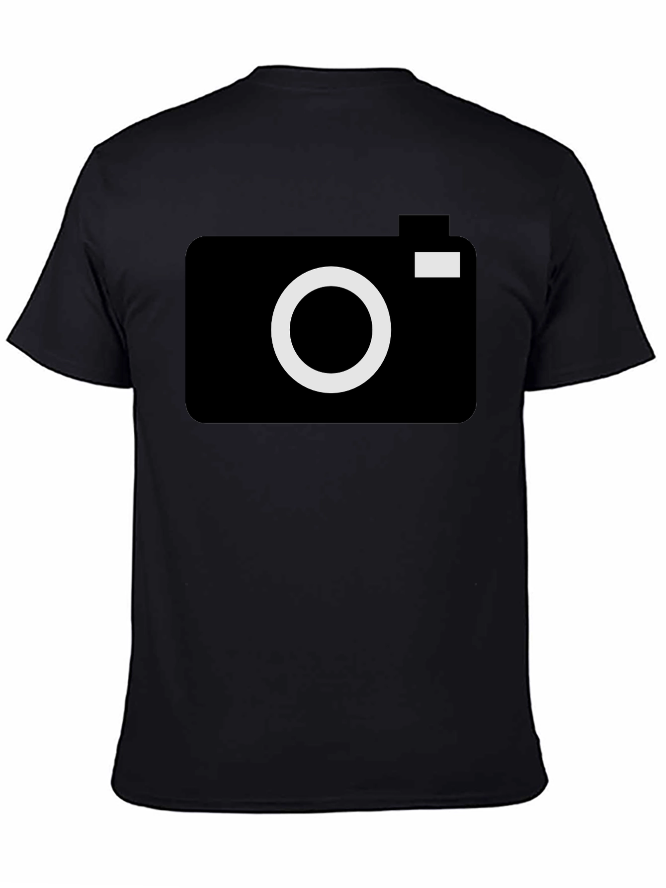 Camera Graphic Black T-Shirt