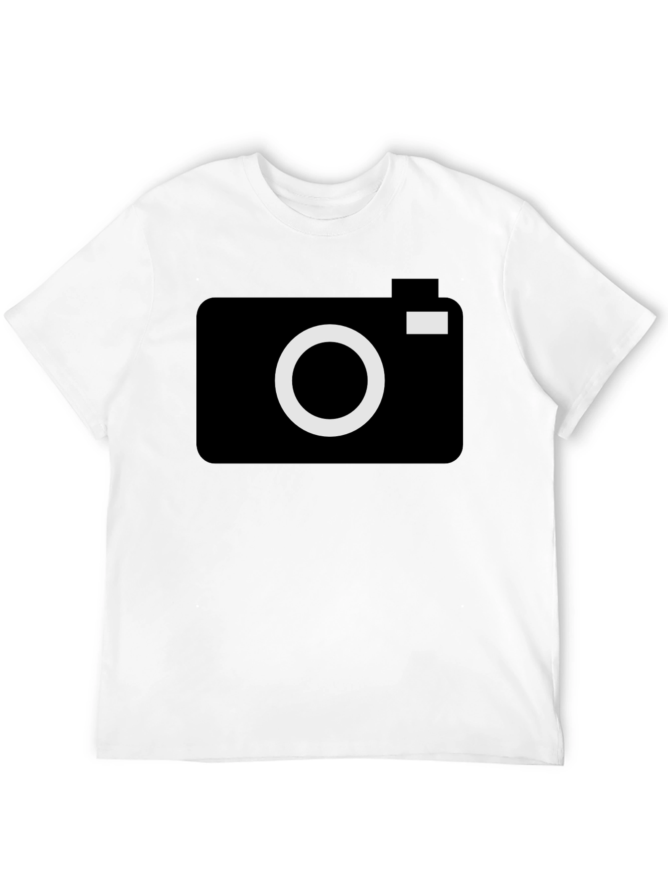 Camera Graphic Black T-Shirt