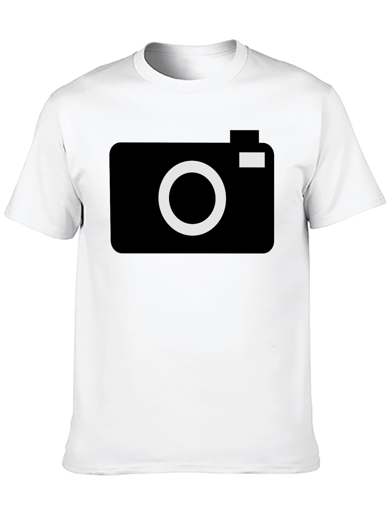 Camera Graphic Black T-Shirt