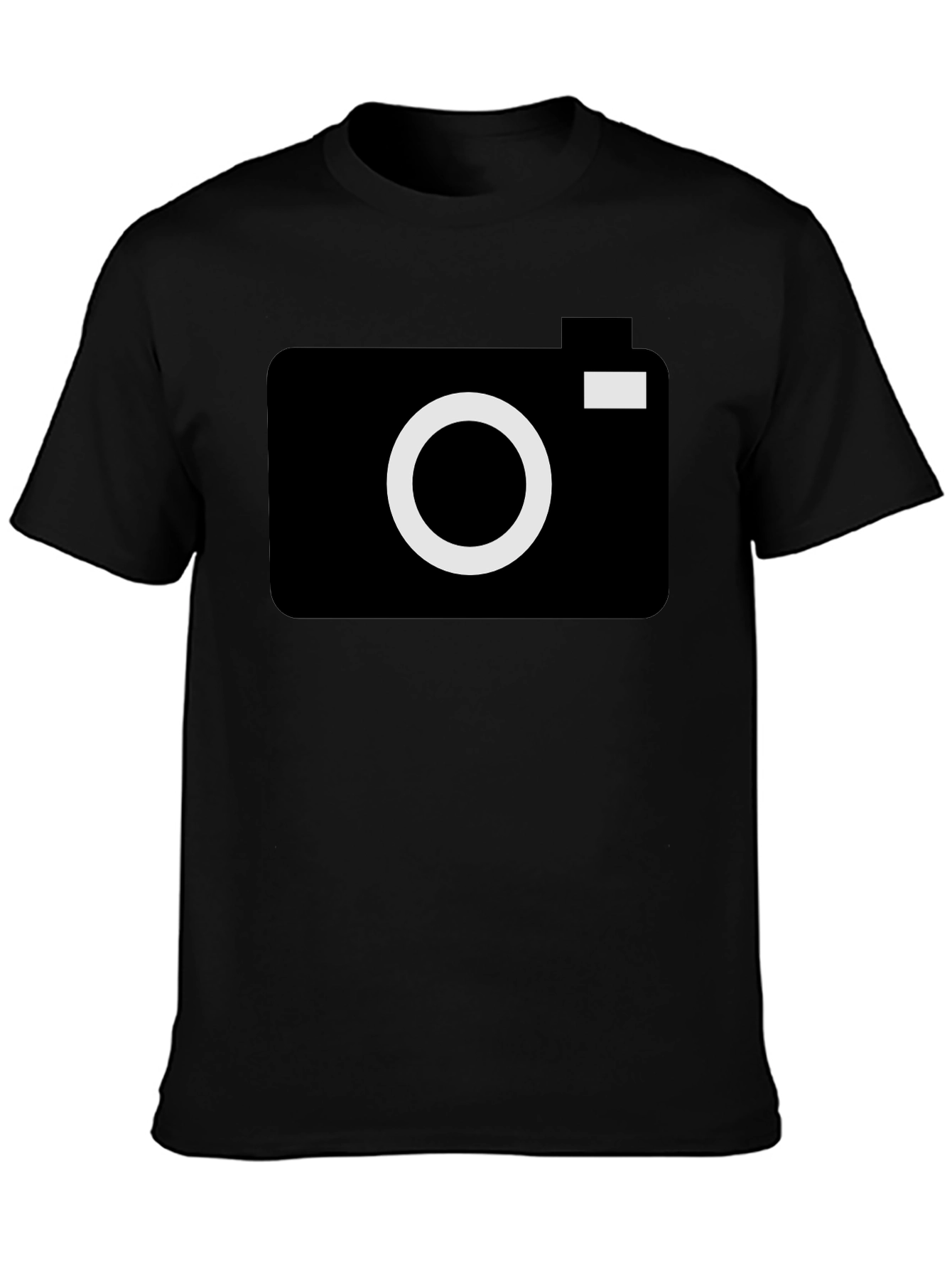 Camera Graphic Black T-Shirt