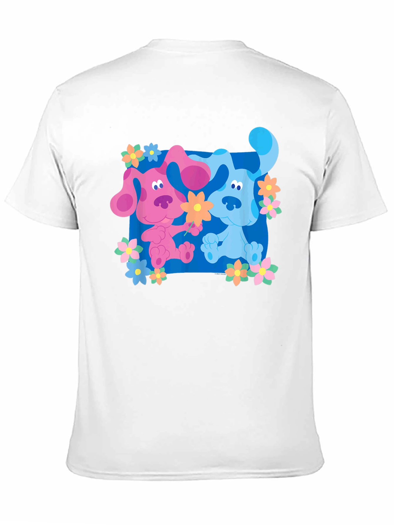 Cartoon Dog Graphic Tee - Blues Clues Inspired