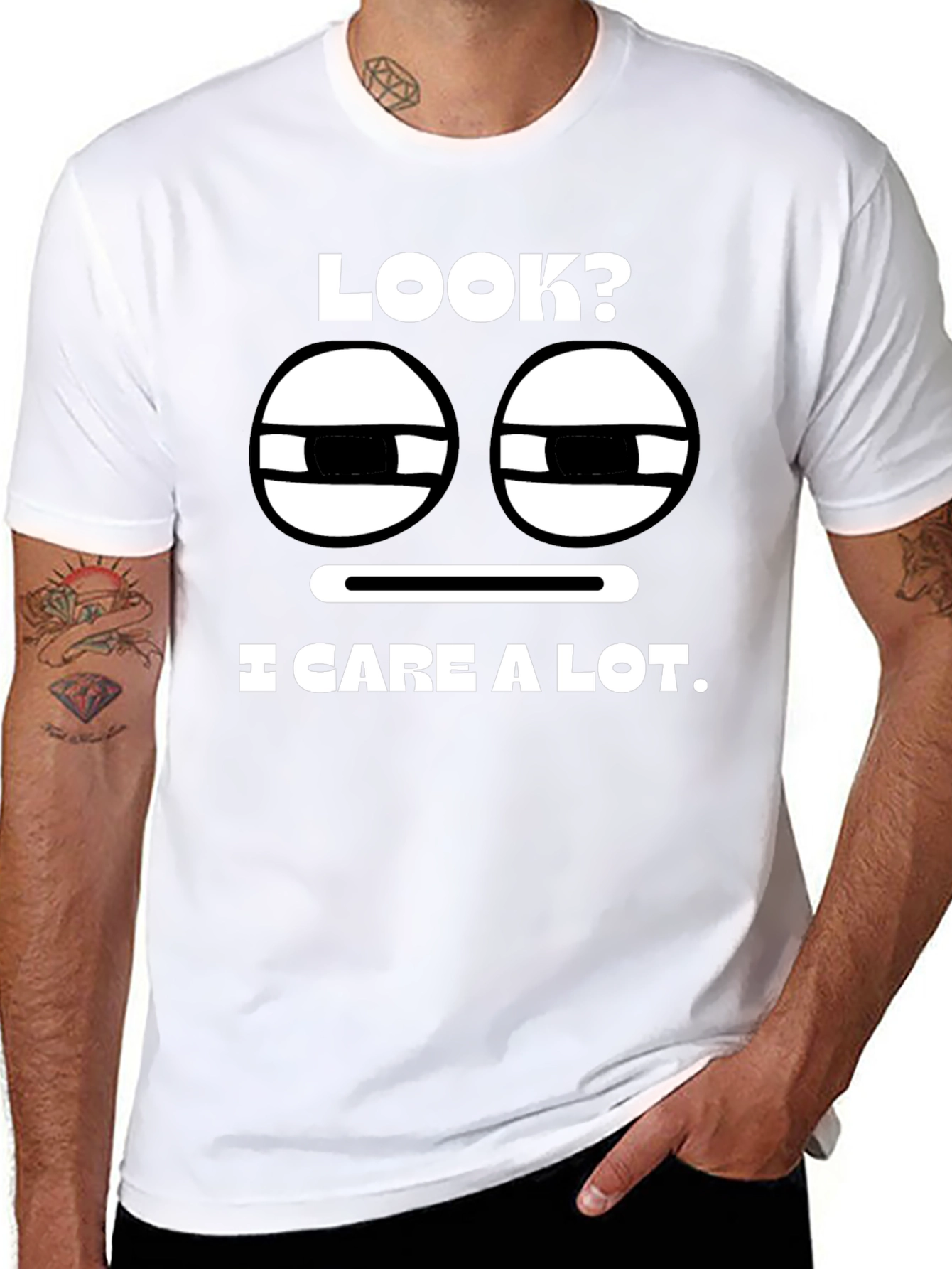 Look? I Care A Lot. Graphic T-Shirt