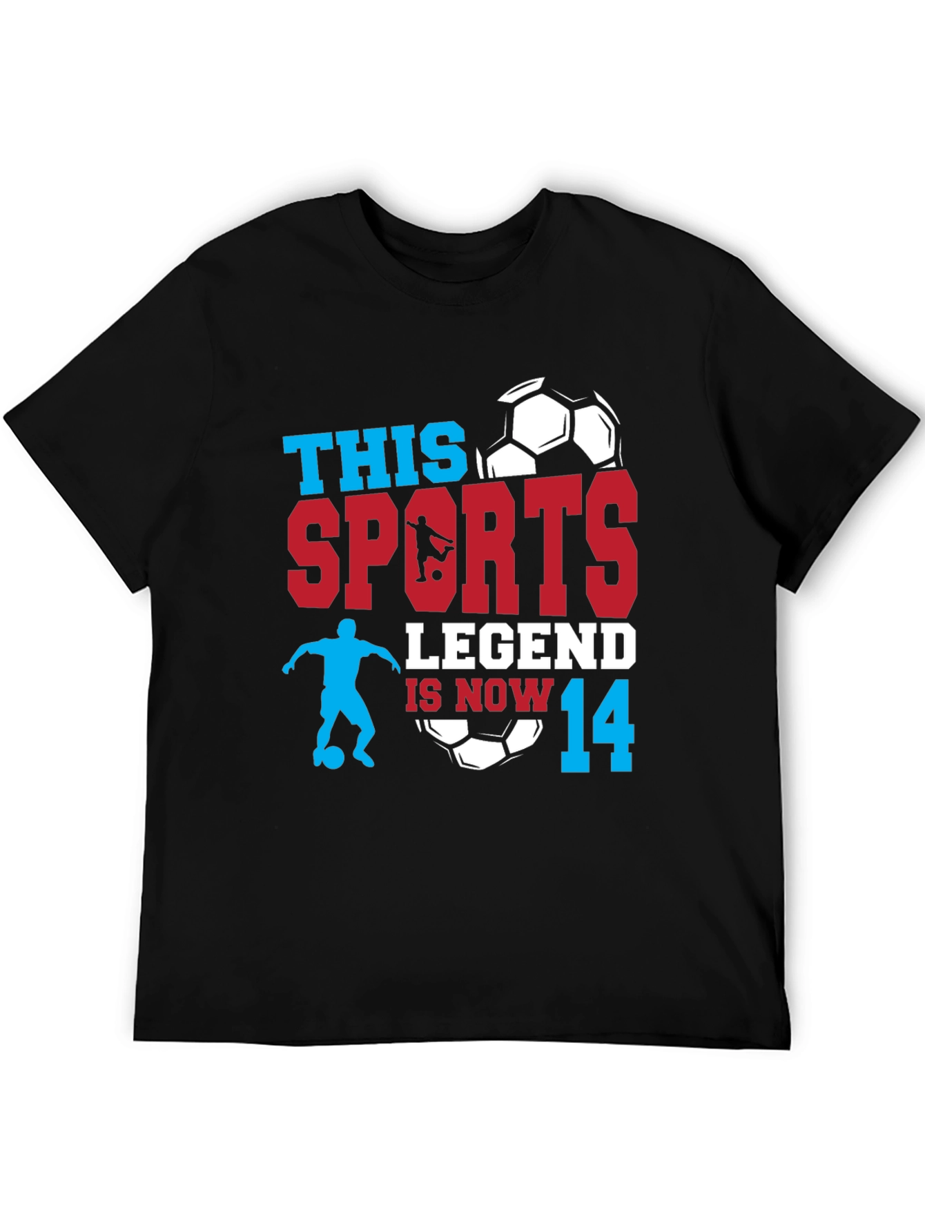 Sports Legend 14th Birthday Soccer T-Shirt