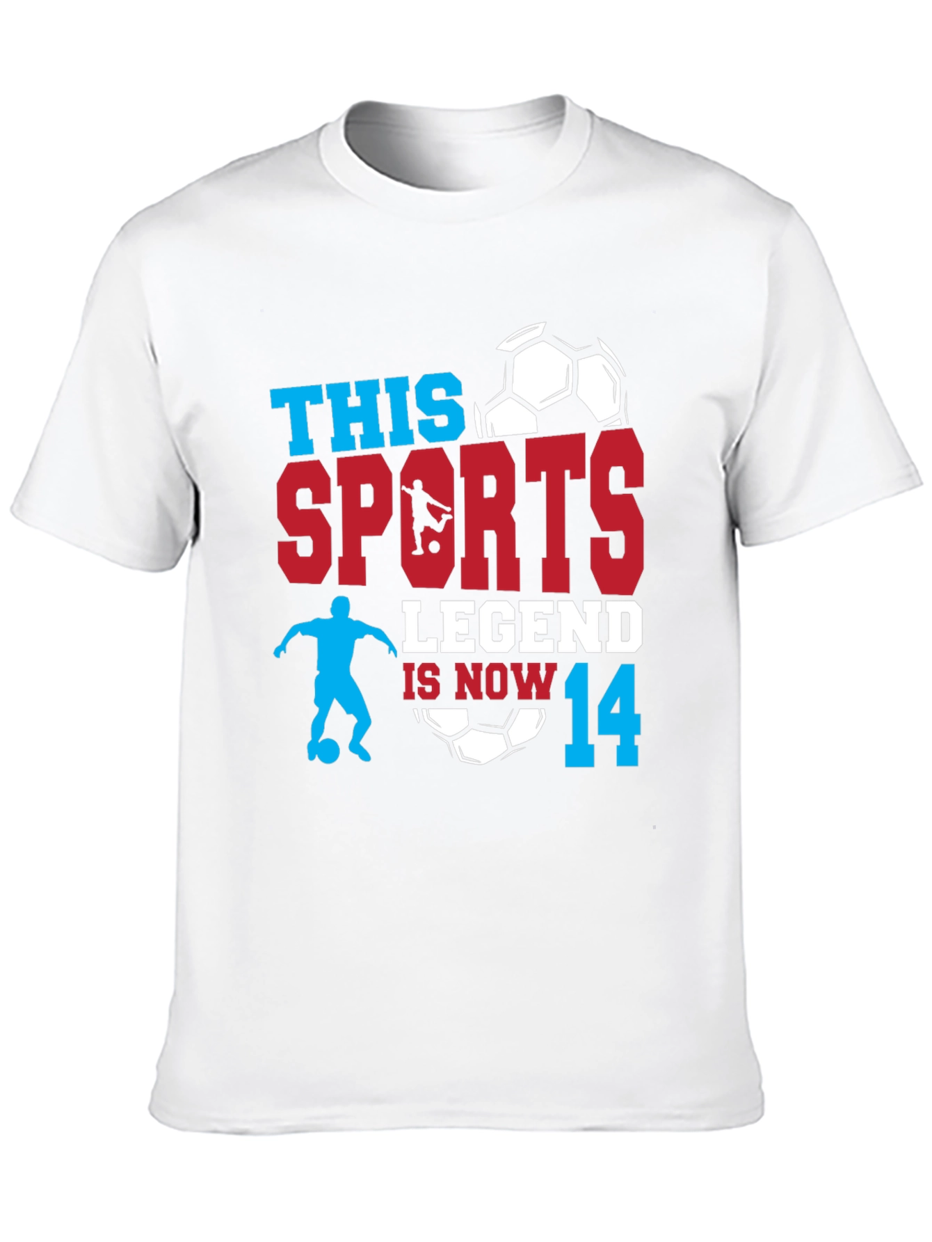 Sports Legend 14th Birthday Soccer T-Shirt