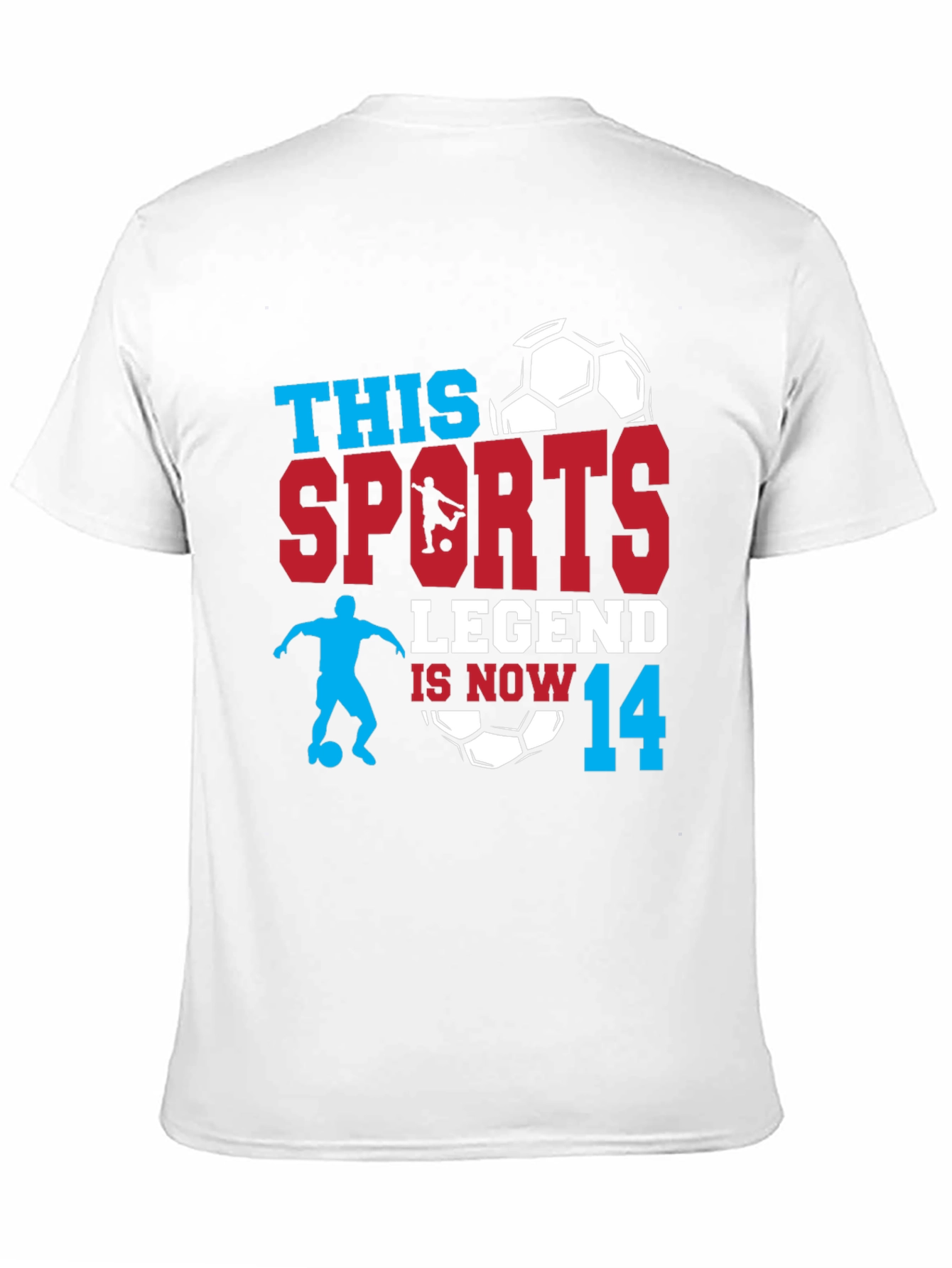 Sports Legend 14th Birthday Soccer T-Shirt