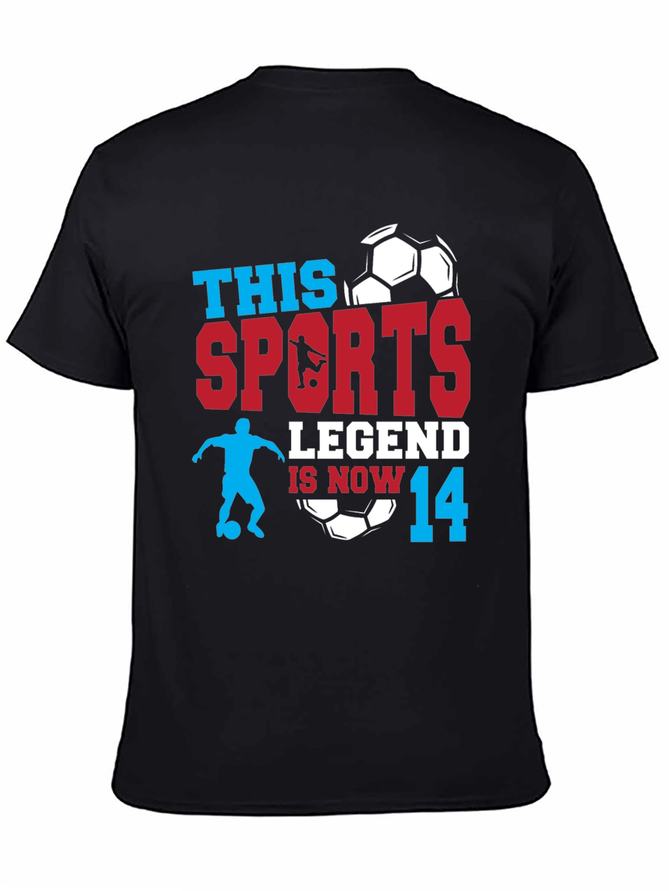 Sports Legend 14th Birthday Soccer T-Shirt