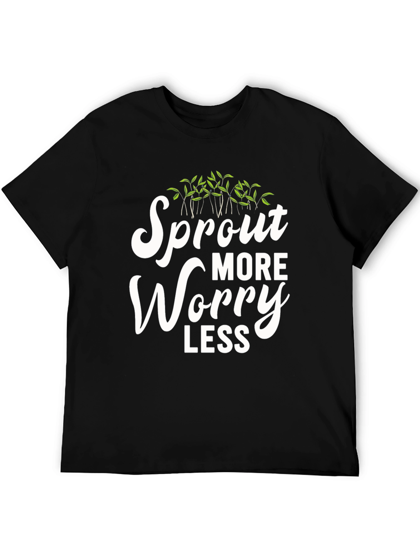 Sprout More Worry Less Graphic Tee