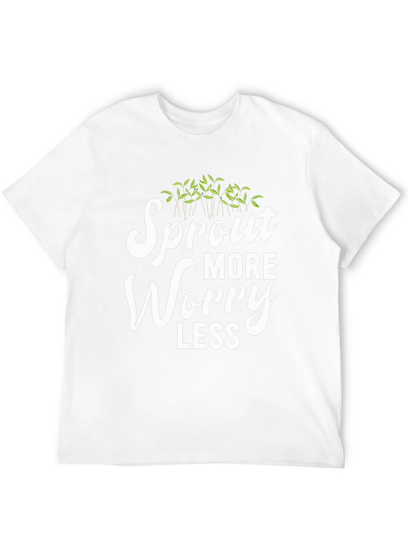 Sprout More Worry Less Graphic Tee