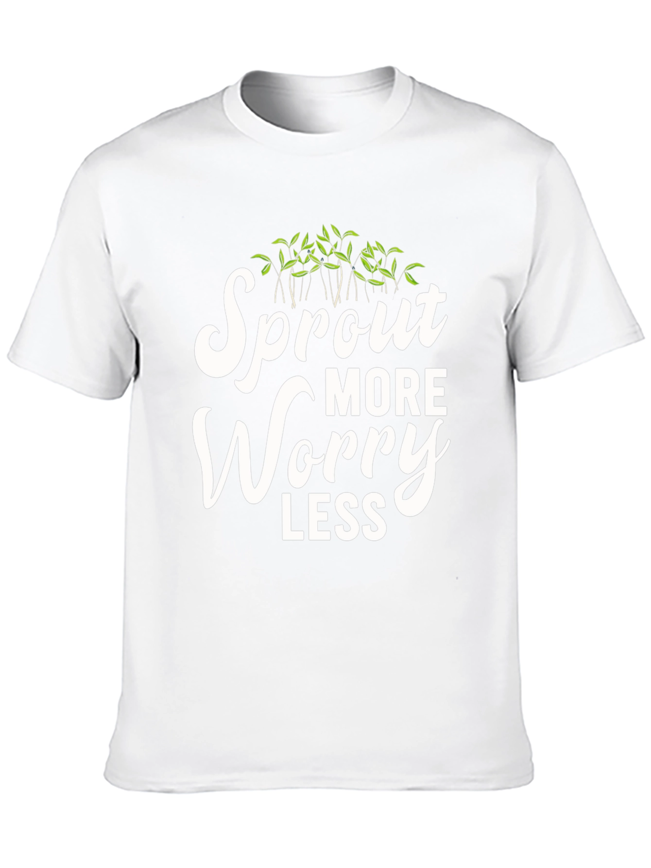 Sprout More Worry Less Graphic Tee