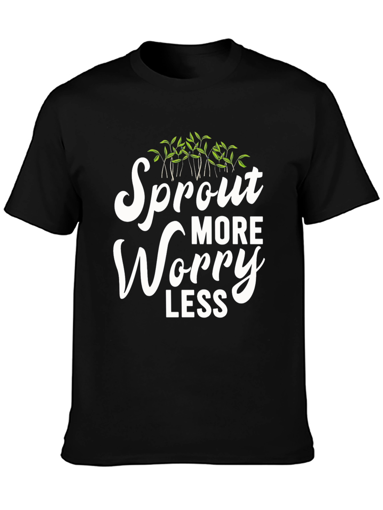 Sprout More Worry Less Graphic Tee