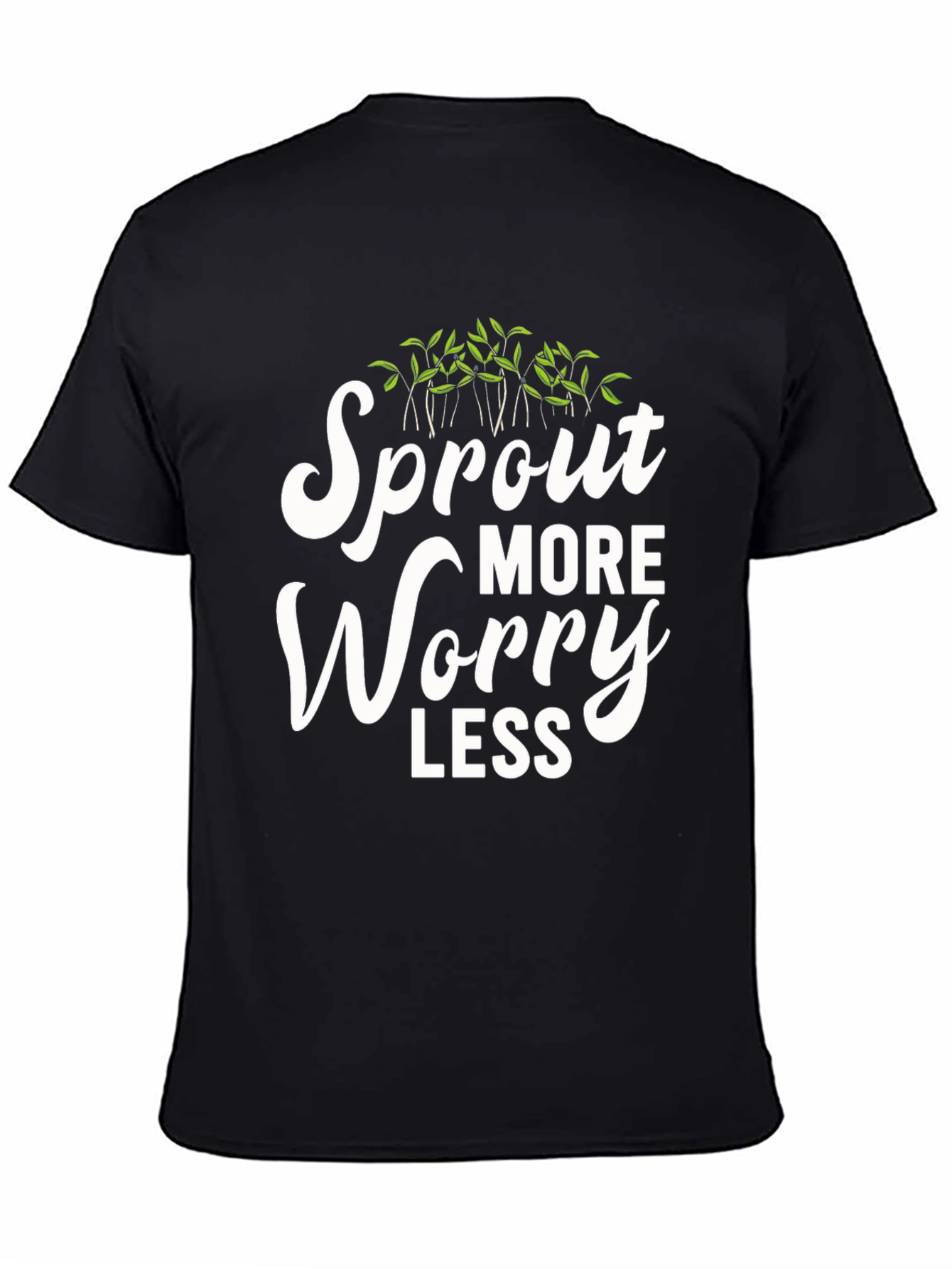 Sprout More Worry Less Graphic Tee