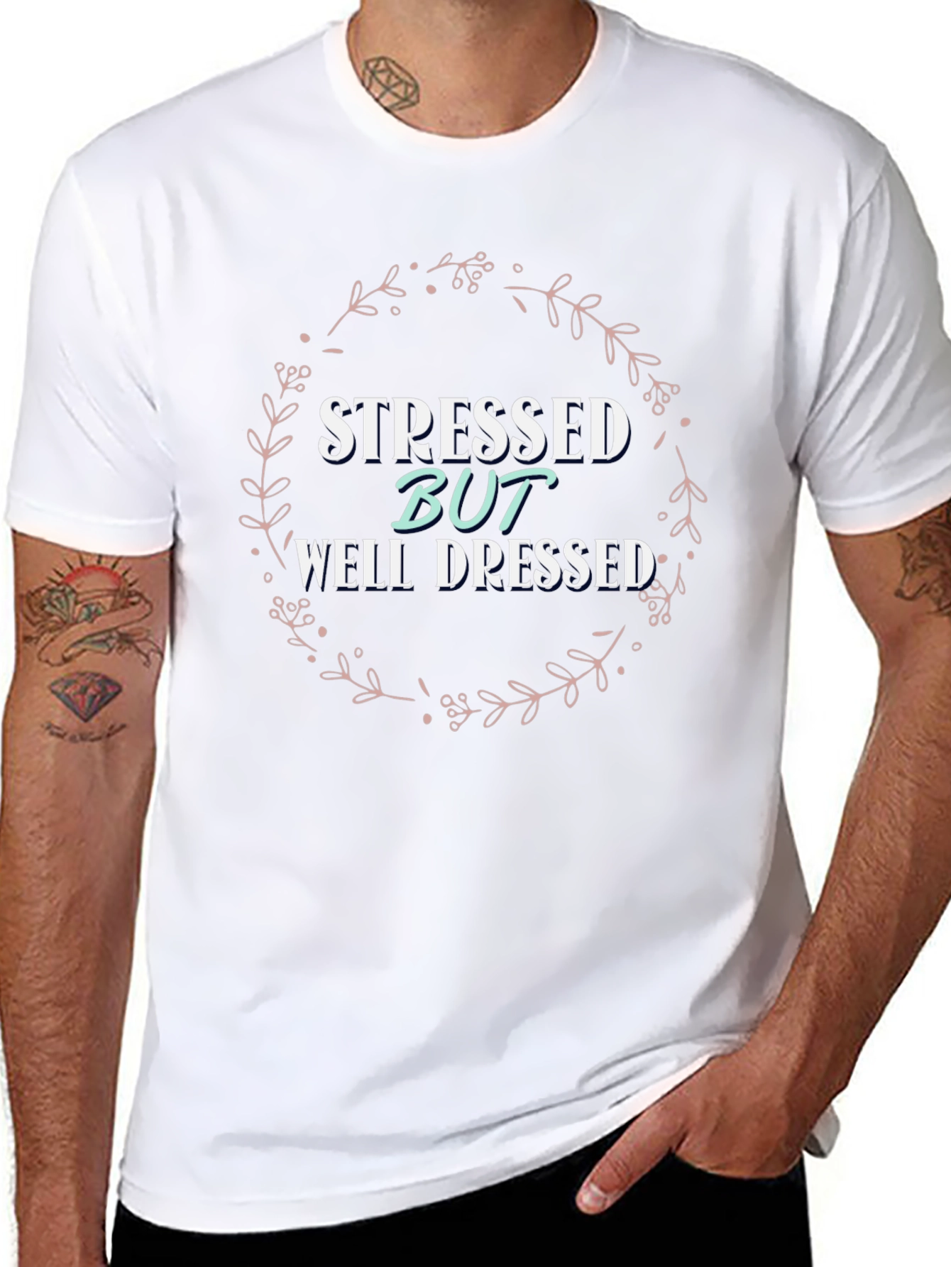 Stressed But Well Dressed Graphic T-Shirt