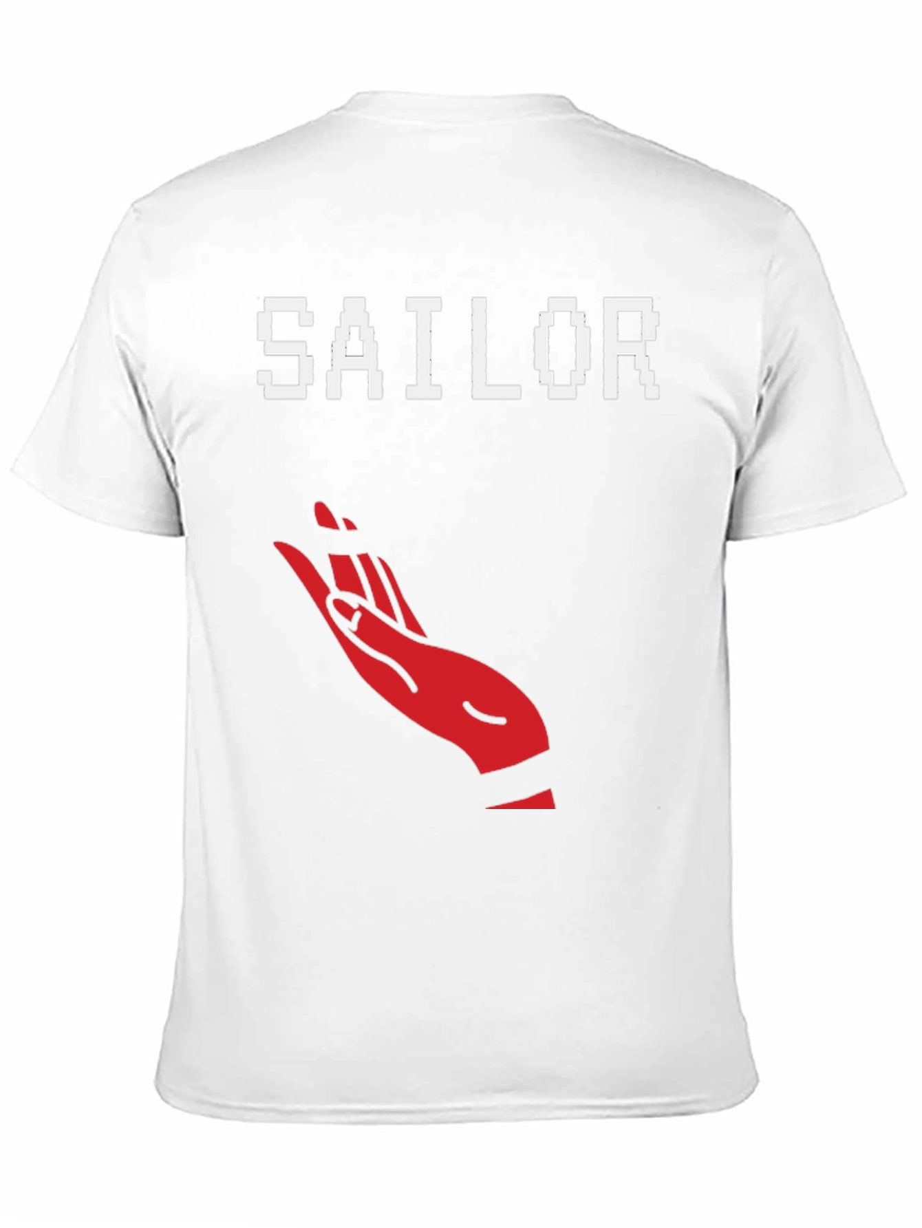Sailor Hand Graphic Tee - Black