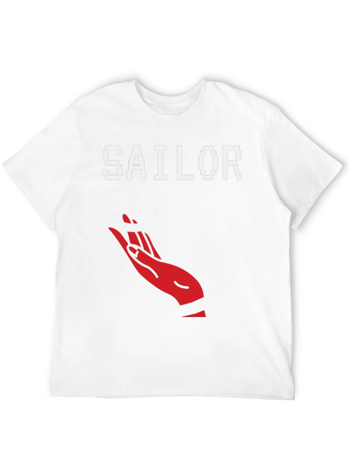 Sailor Hand Graphic Tee - Black